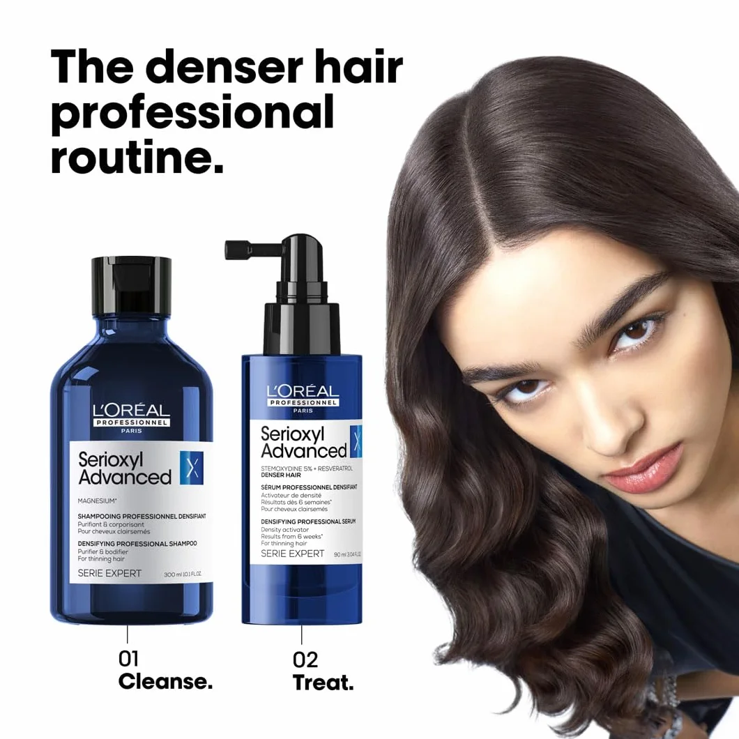 L'OREAL PROFESSIONNEL SERIOXYL ADVANCED Profesjonalne serum zagęszczające do włosów przerzedzonych 90ml
