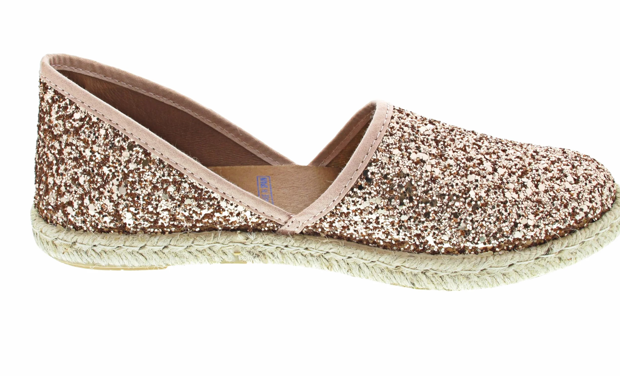 VERBENAS Adult Carmen Glitter różowy, Rosa, 38 EU