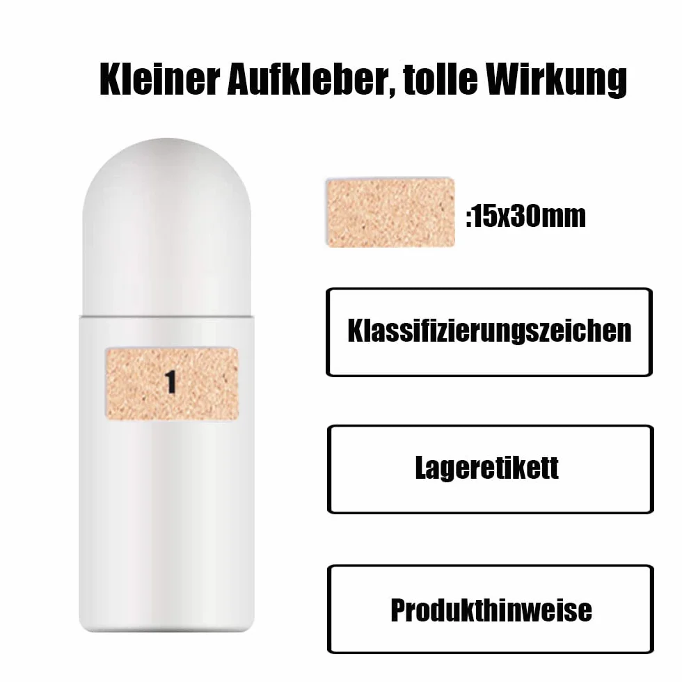 Voarge 4 puste butelki z tworzywa sztucznego, 50 ml, z kulką rolkową do aromaterapii, olejków zapachowych, perfum i podróży (białe)