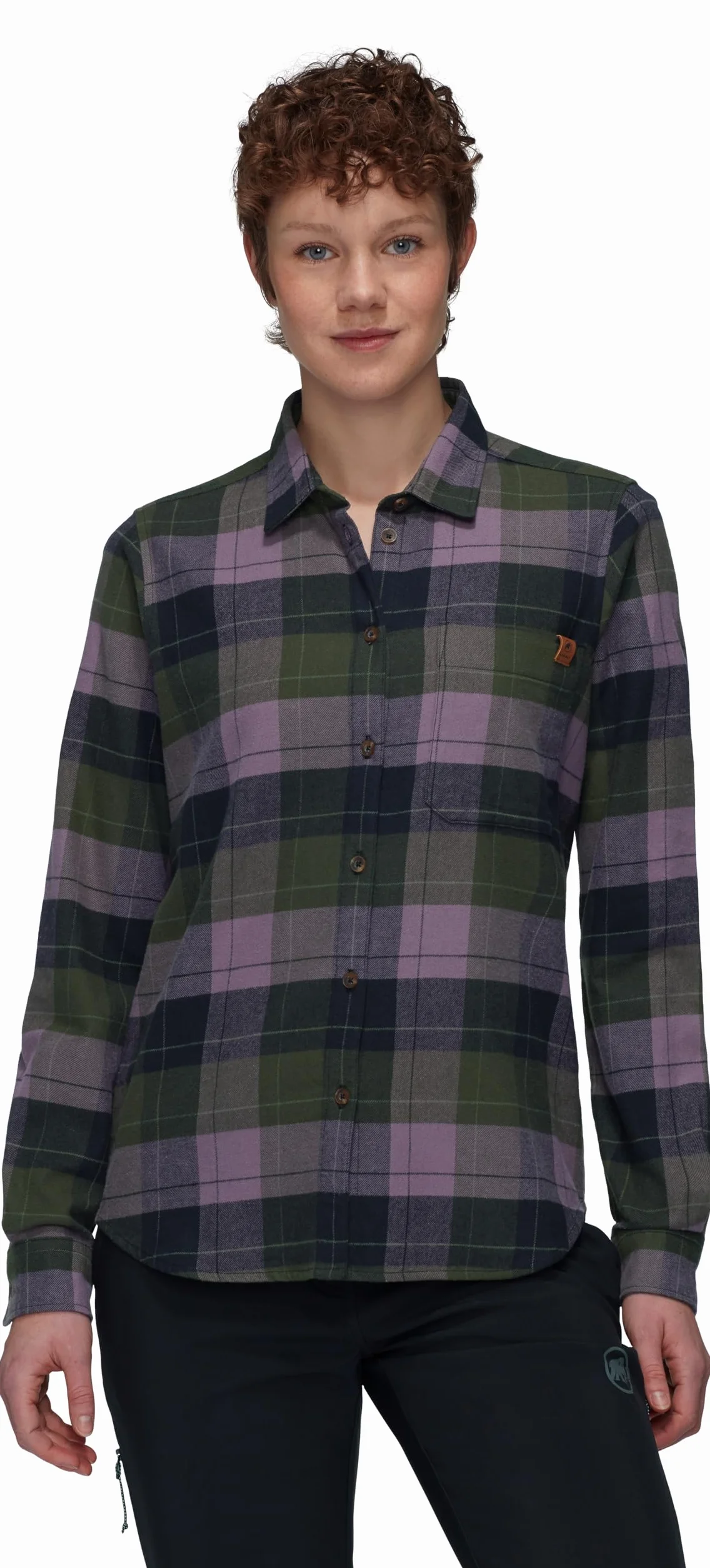 Mammut Trovat Koszula z długim rękawem Kobiety, flux-dark marsh, XS