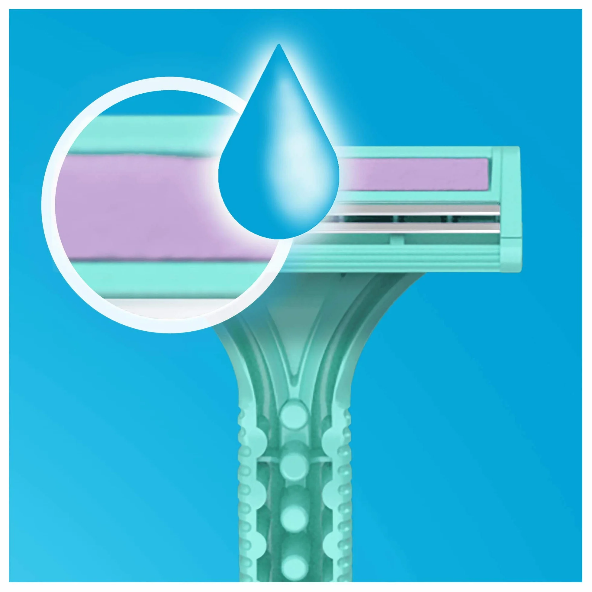 Gillette Simply Venus jednorazowa golarka damska, 12 golarek z podwójnym ostrzem (2 x 6)