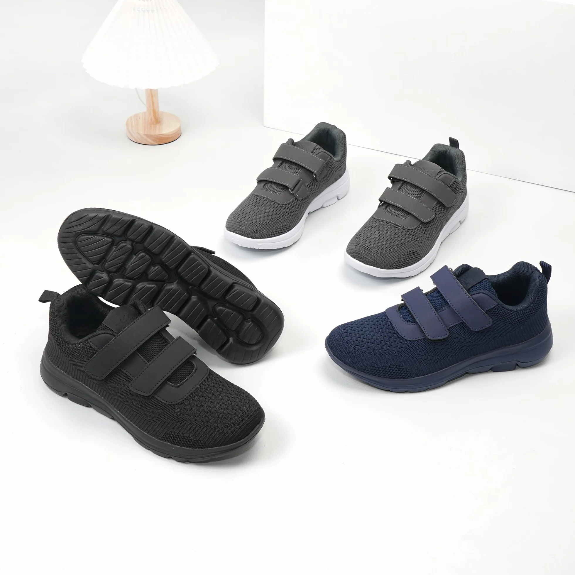 JOMIX Męskie buty sportowe do biegania, biegania, chodzenia, wygodne, oddychające i lekkie, fitness do biegania, na zewnątrz, siłownia, jogging