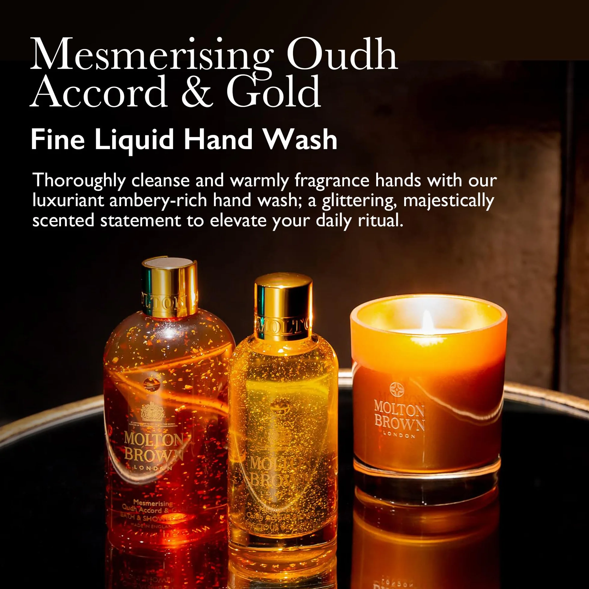 Mesmerising Oudh Accord and Gold Fine Liquid pranie ręczne, 300 ml