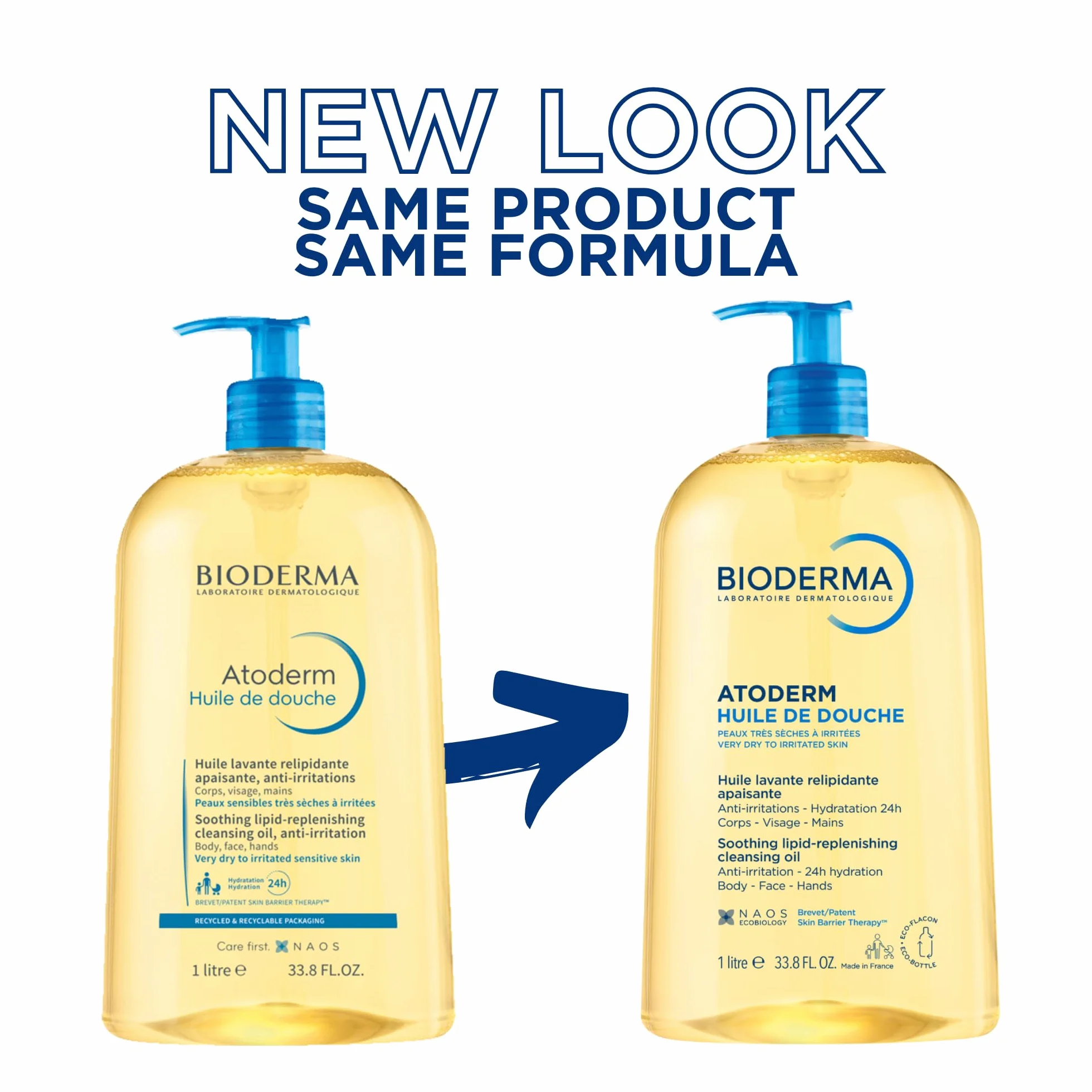 Bioderma Atoderm Ultra Olejek pod Prysznic, 1 l