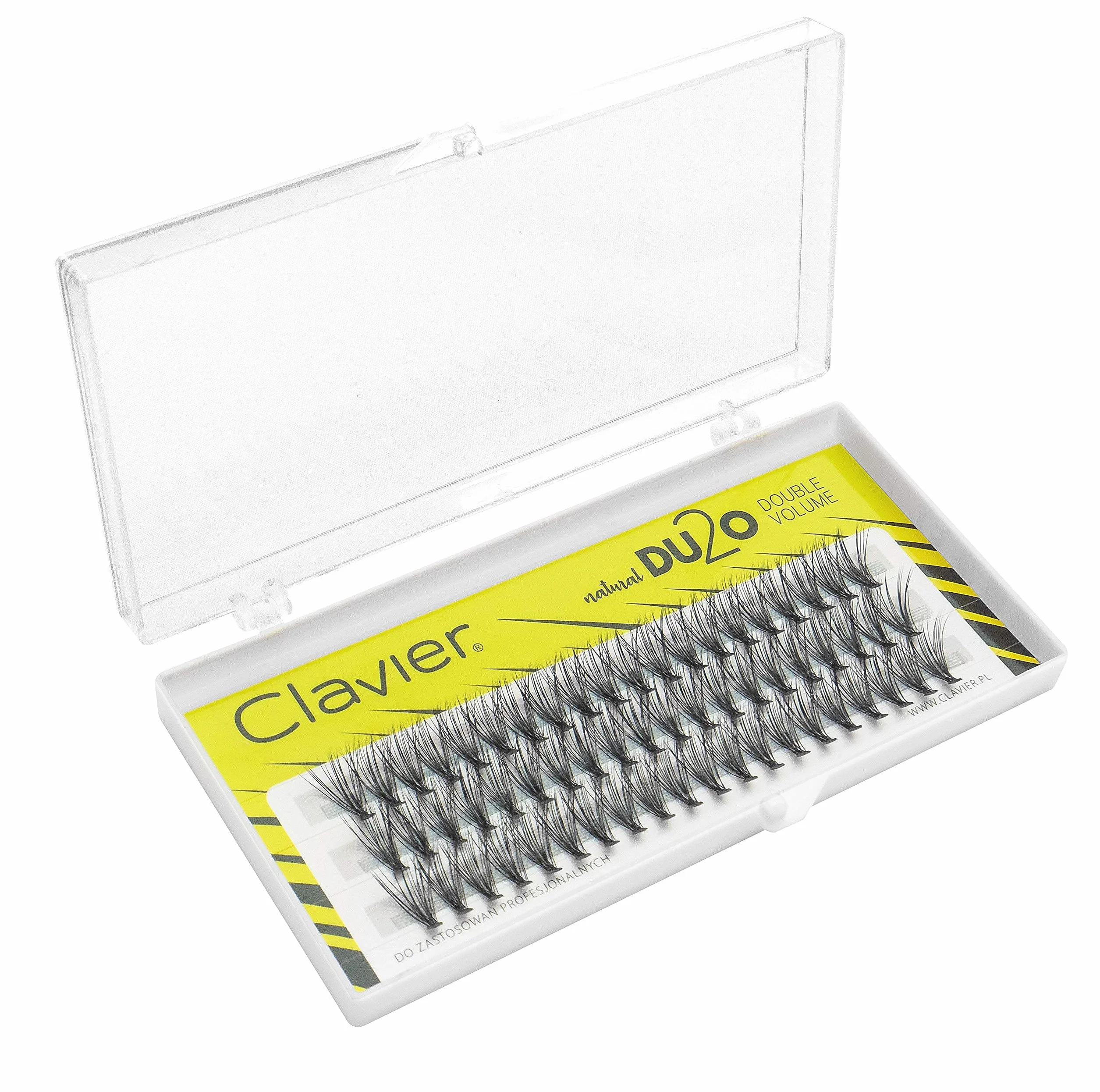 Kępki Rzęsy Clavier DU2O Double Volume 8 mm