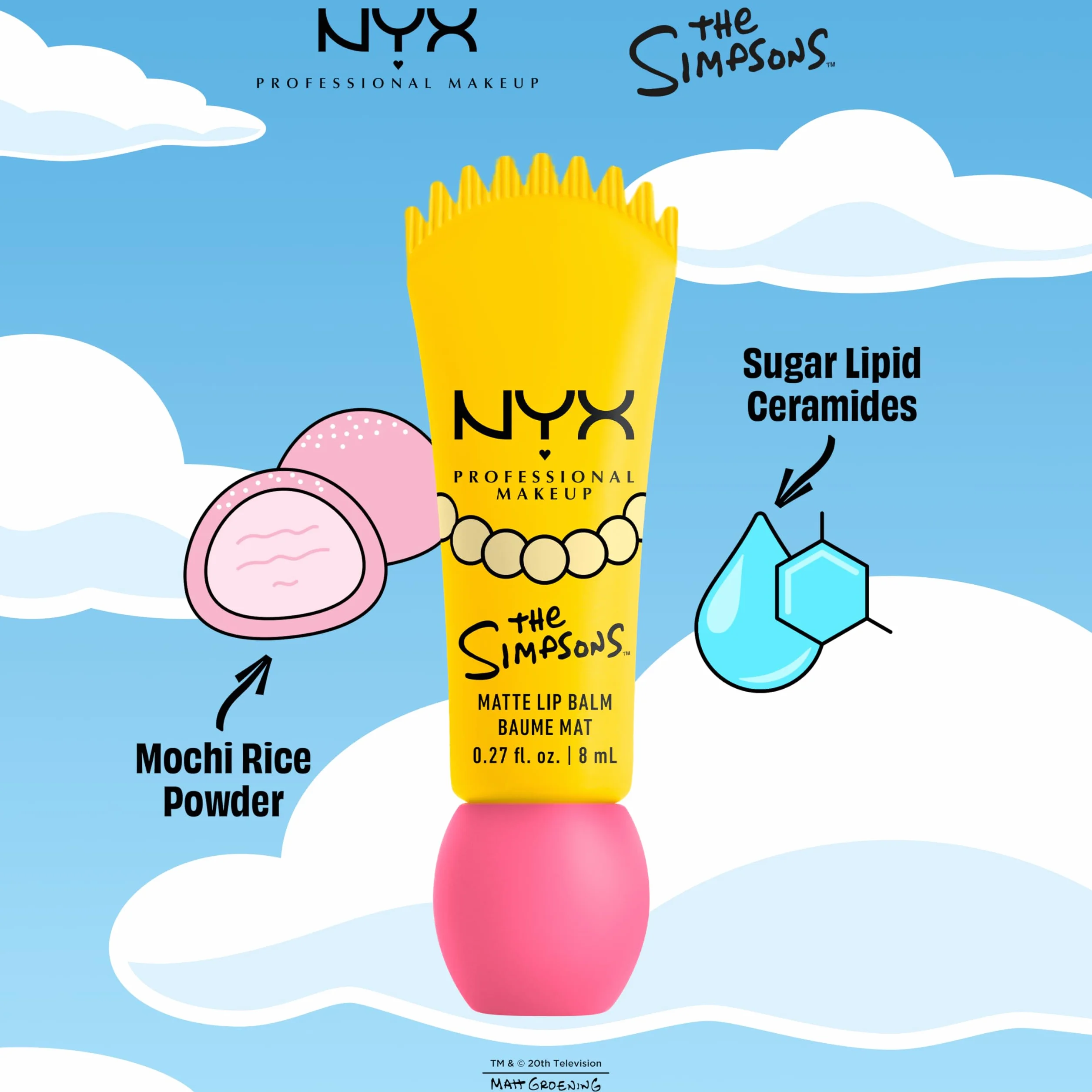 NYX Professional Makeup Simpsons Smushy Smarty Pink