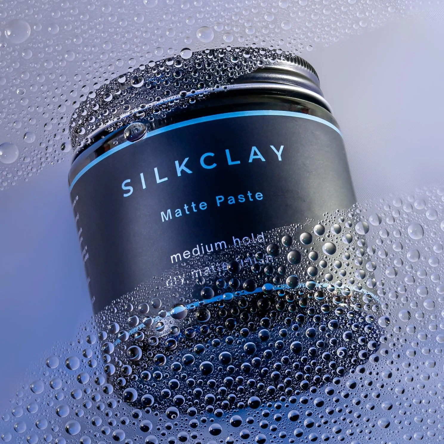 SILKCLAY Matowa pasta do włosów, 120 ml, średnia i mocna, naturalne matowe wykończenie, matowy