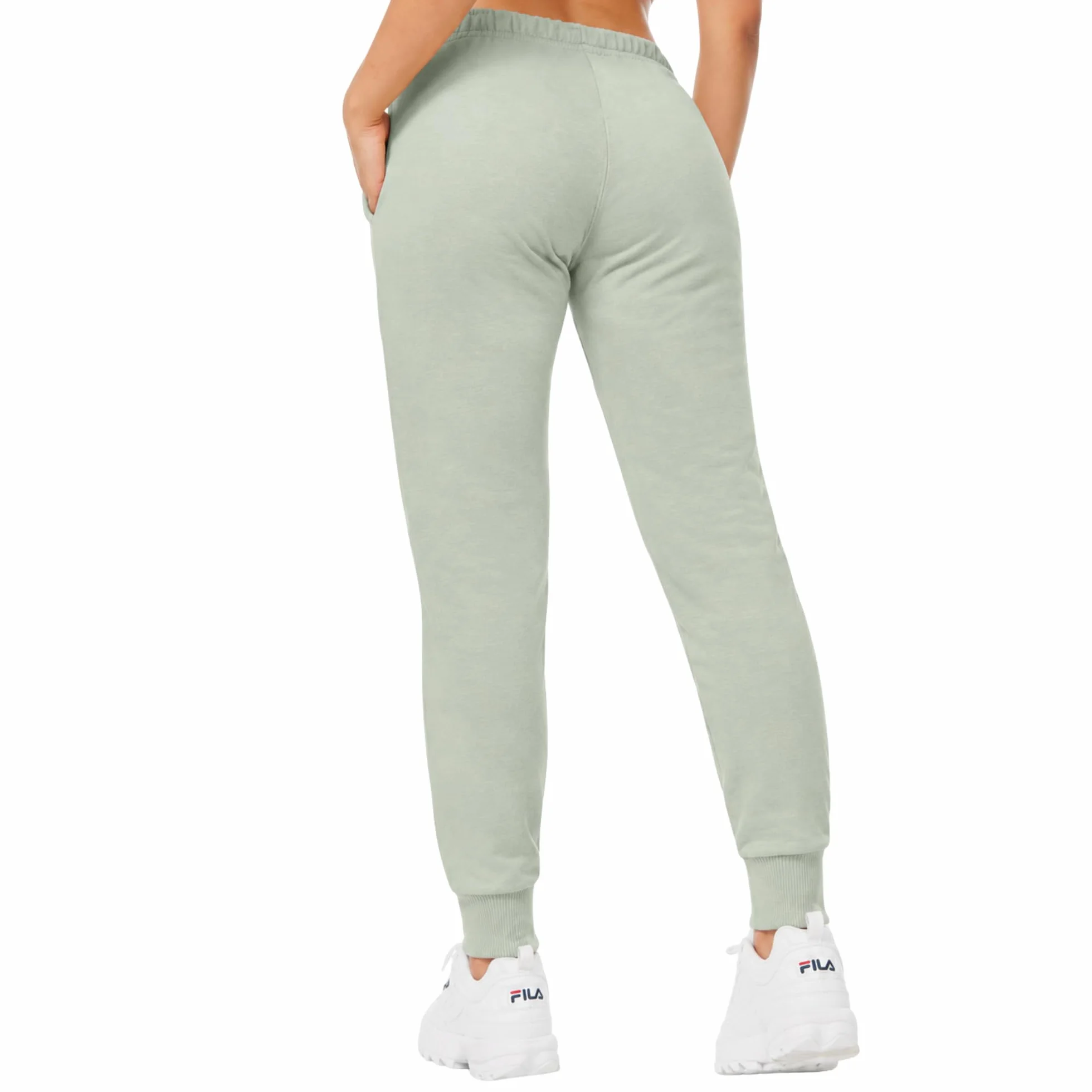 ROSS CAMP Damskie spodnie do biegania – spodnie sportowe damskie, bawełniane, spodnie treningowe, spodnie dresowe, slim fit, spodnie rekreacyjne, długie spodnie do biegania, nowoczesne