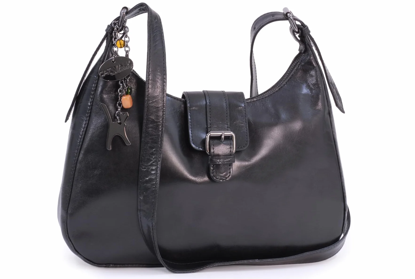 Catwalk Collection Handbags - Skórzana Torba na Ramię dla Kobiet - Średnia Torba Typu Tote - Torebka z Wieloma Przegródkami - Harlie