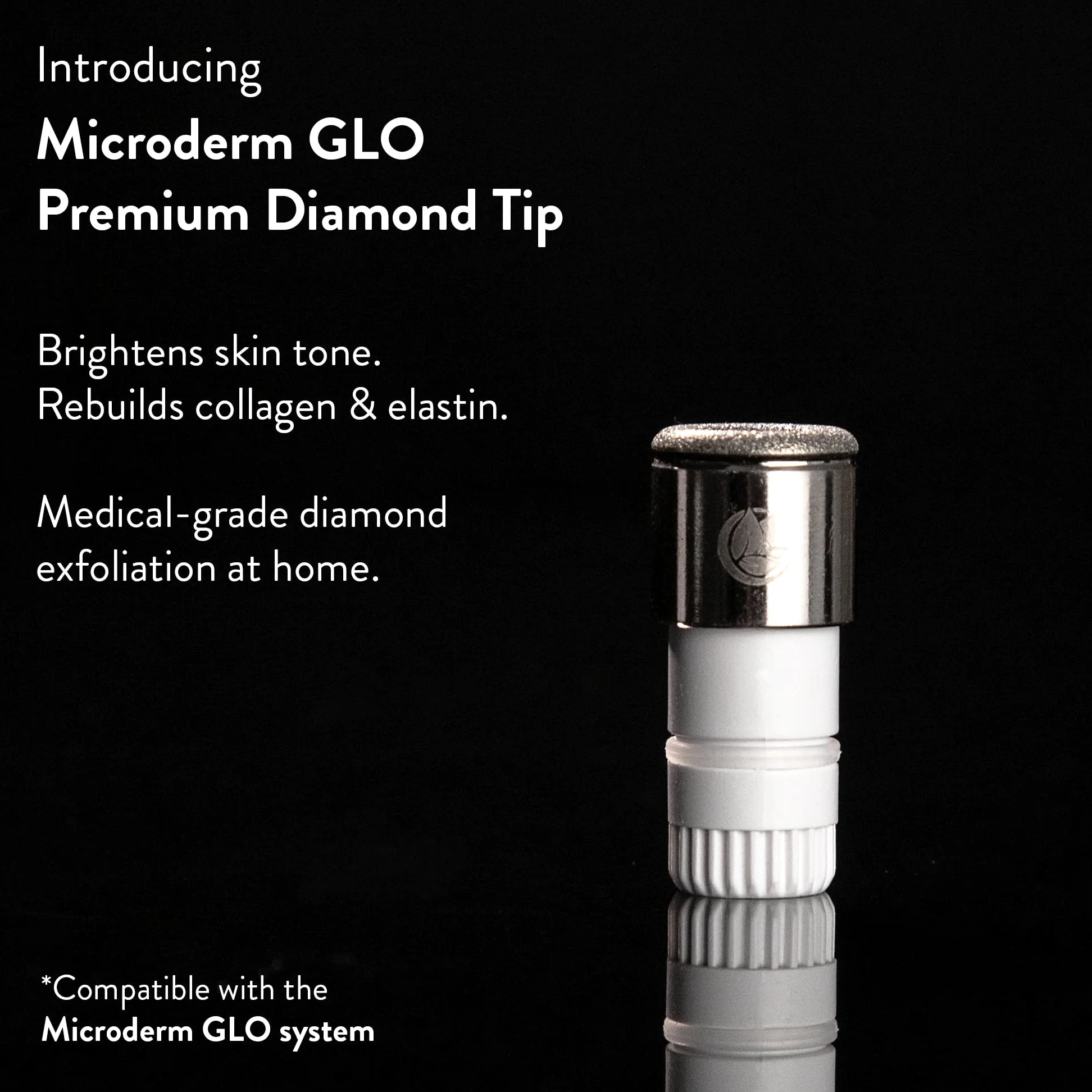 Microderm GLO Wysokiej jakości diamentowe końcówki do mikrodermabrazji firmy Microderm GLO – akcesoria ze stali nierdzewnej klasy medycznej, opatentowana technologia Safe3D, zatwierdzona przez FDA,