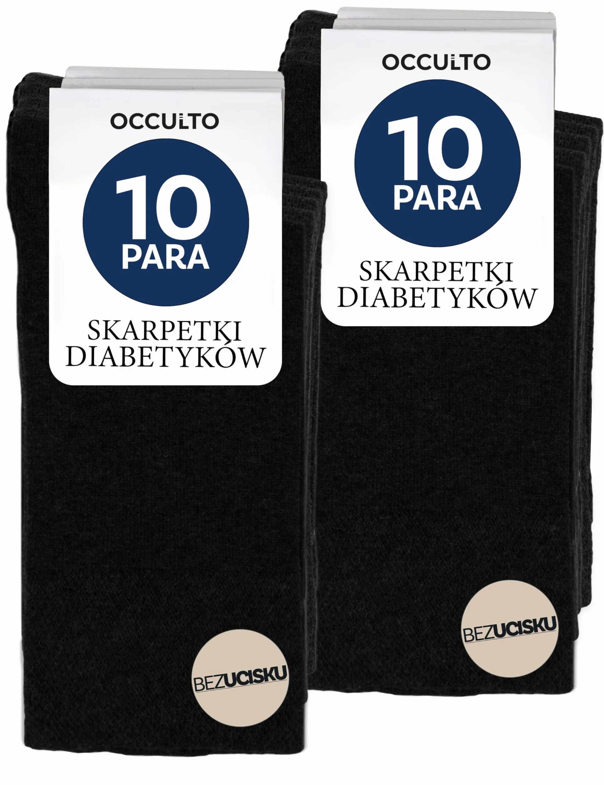 Occulto skarpetki dla diabetyków męskie & damski 10 pack (model: Goetz)
