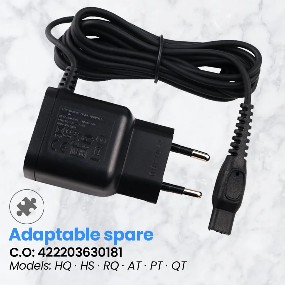 Ładowarka do golenia Anakel Home kompatybilna z Philips OneBlade 15V 5,4W 350 mAh czarna