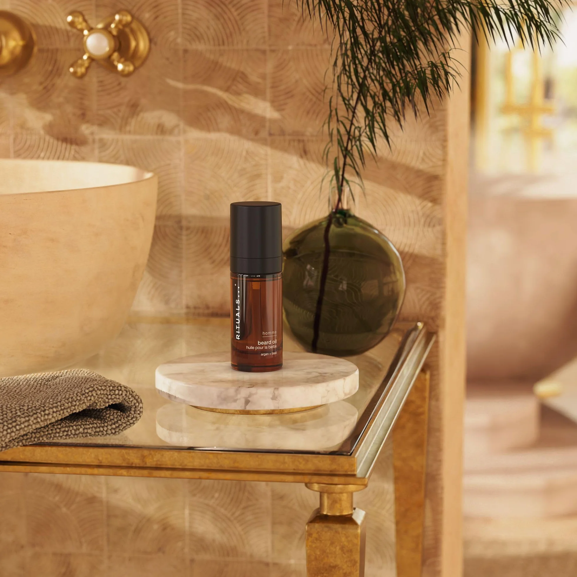 RITUALS Homme Olejek do Brody 30 ml z Olejkiem Arganowym i Bazylią