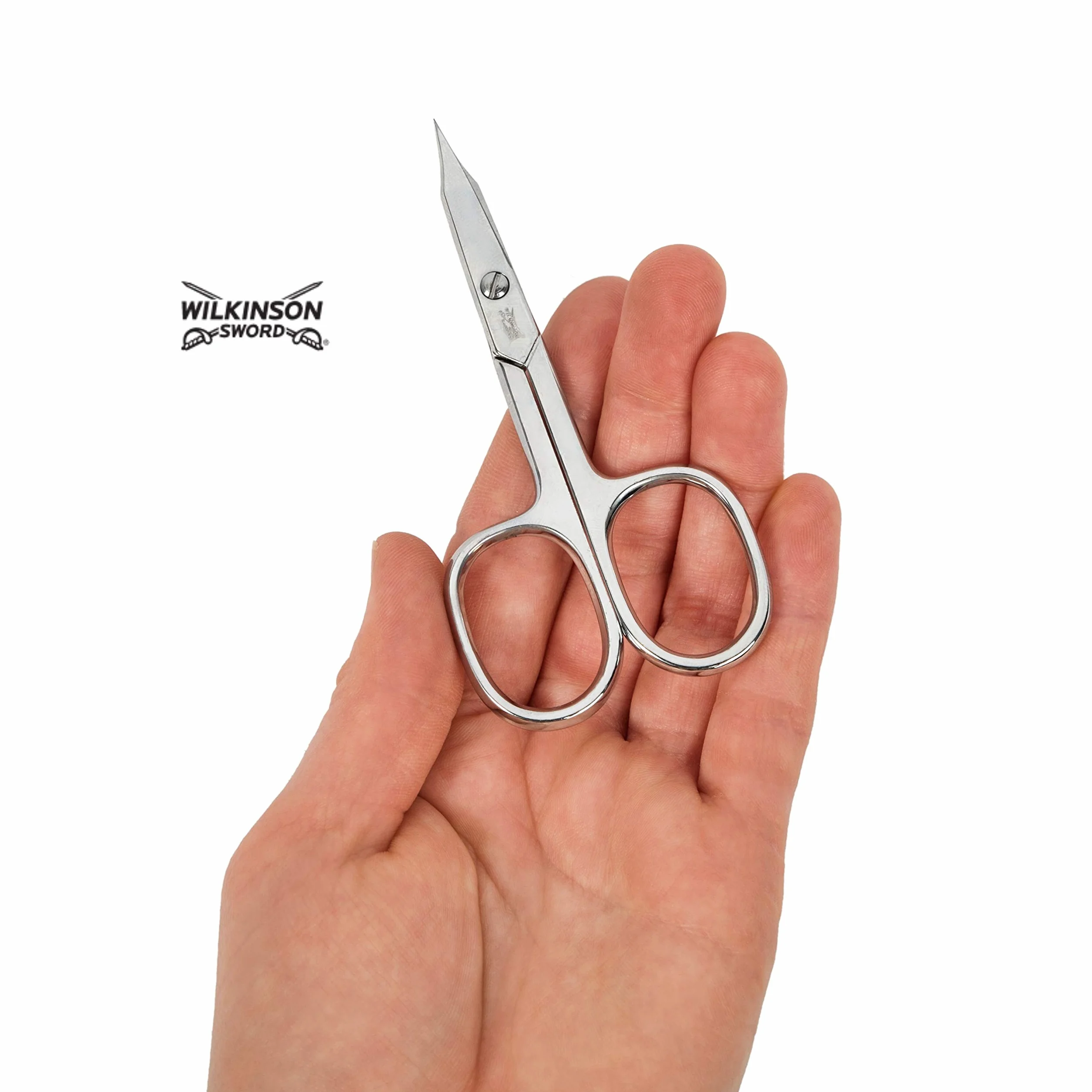 Wilkinson Sword Nożyczki do manicure Nożyczki do paznokci z końcówką do manicure chromowane 1 szt