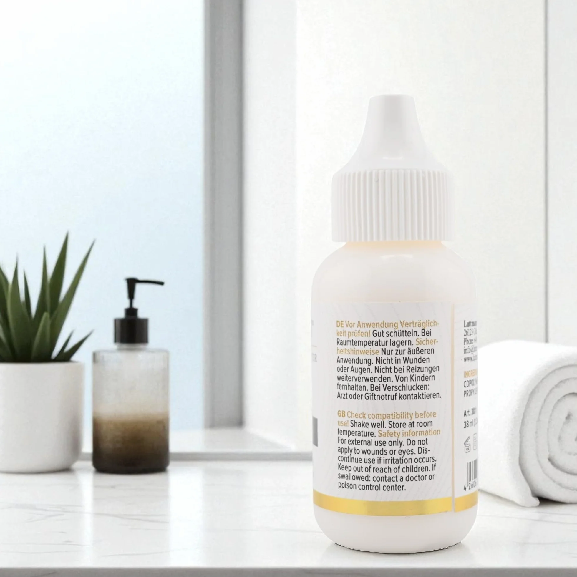 Active Bond 38 ml – profesjonalny klej do peruk koronkowych, tupów, systemów włosów i tresek, testowany dermatologicznie