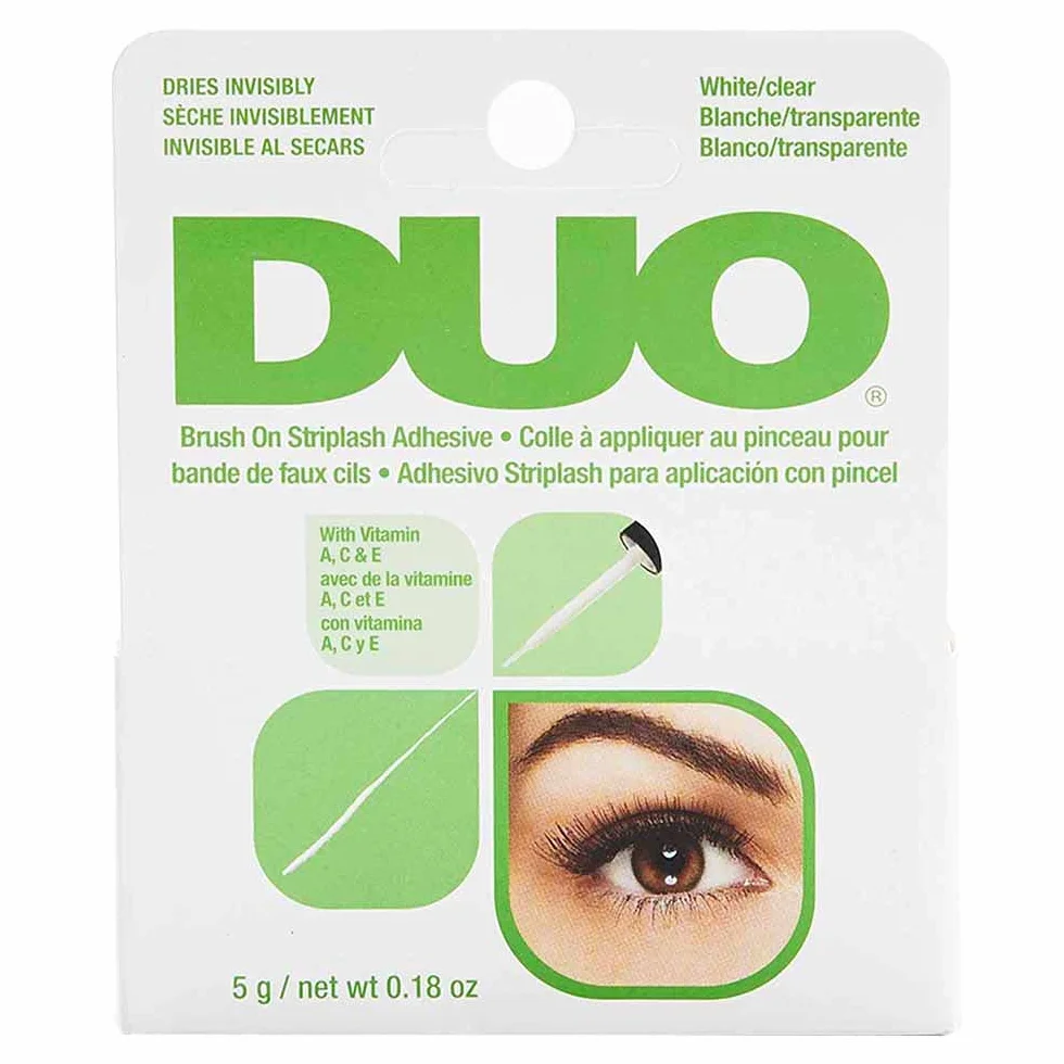 Duo Pędzel na klej taśmowy - biały (5 g)