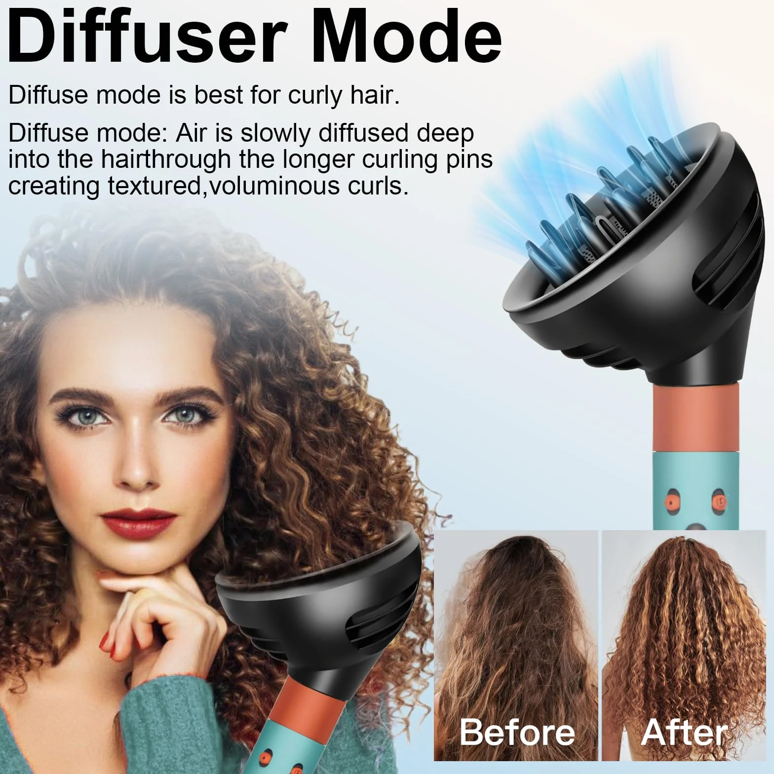 Nakładki dyfuzora Dyson Airwrap HS05 HS01 HS08 do fal i loków