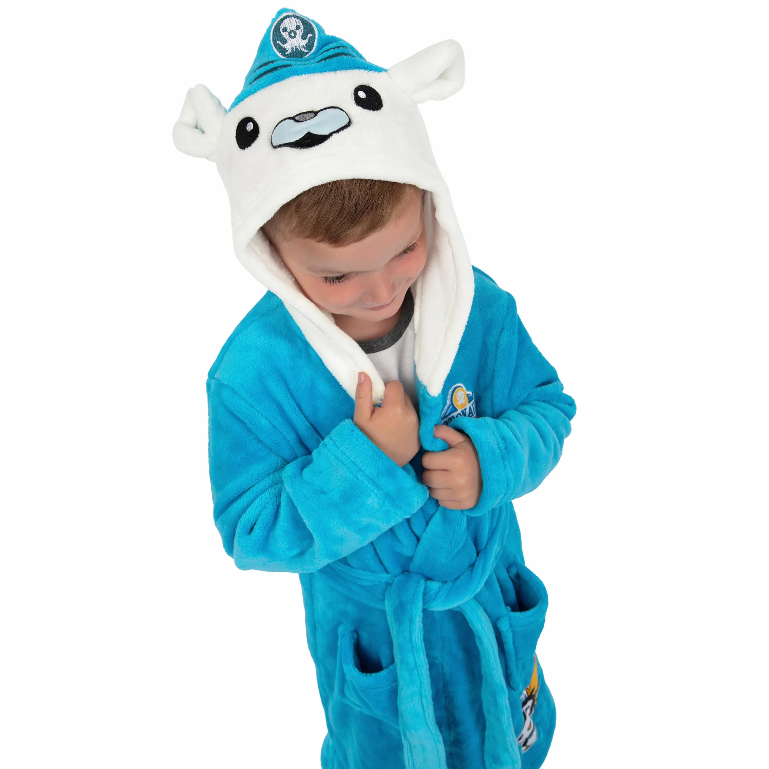 Octonauts Szlafrok Chłopięcy | Szlafroki Dziecięce | Kapitan Barnacles Szlafrok dla Chłopców