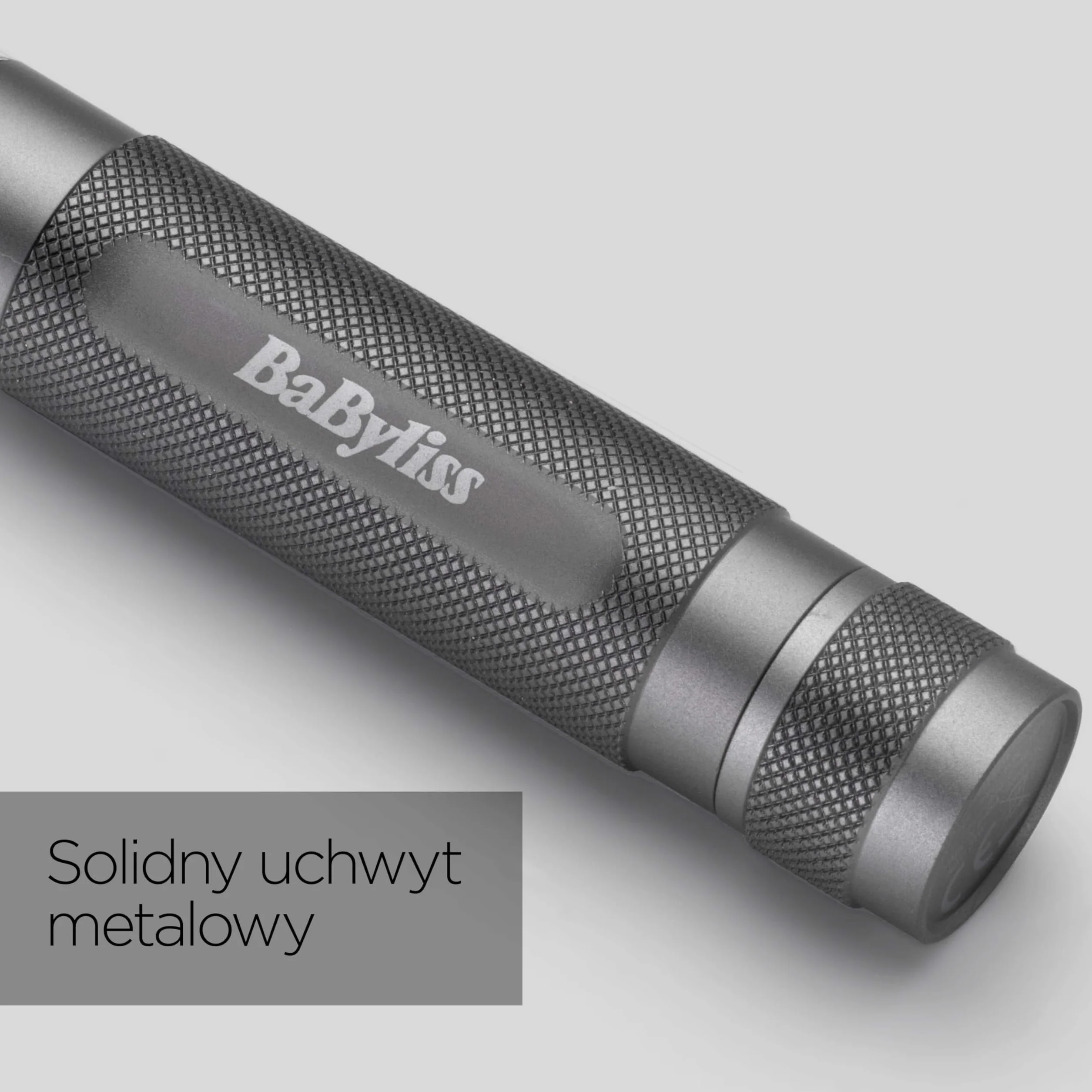 BaByliss Super-X Metal Precision Detail Trimmer - 3 w 1 Trymer do nosa, uszu i brwi, 2 nakładki, 2 nakładki grzebieniowe, zasilany bateryjnie – E116E
