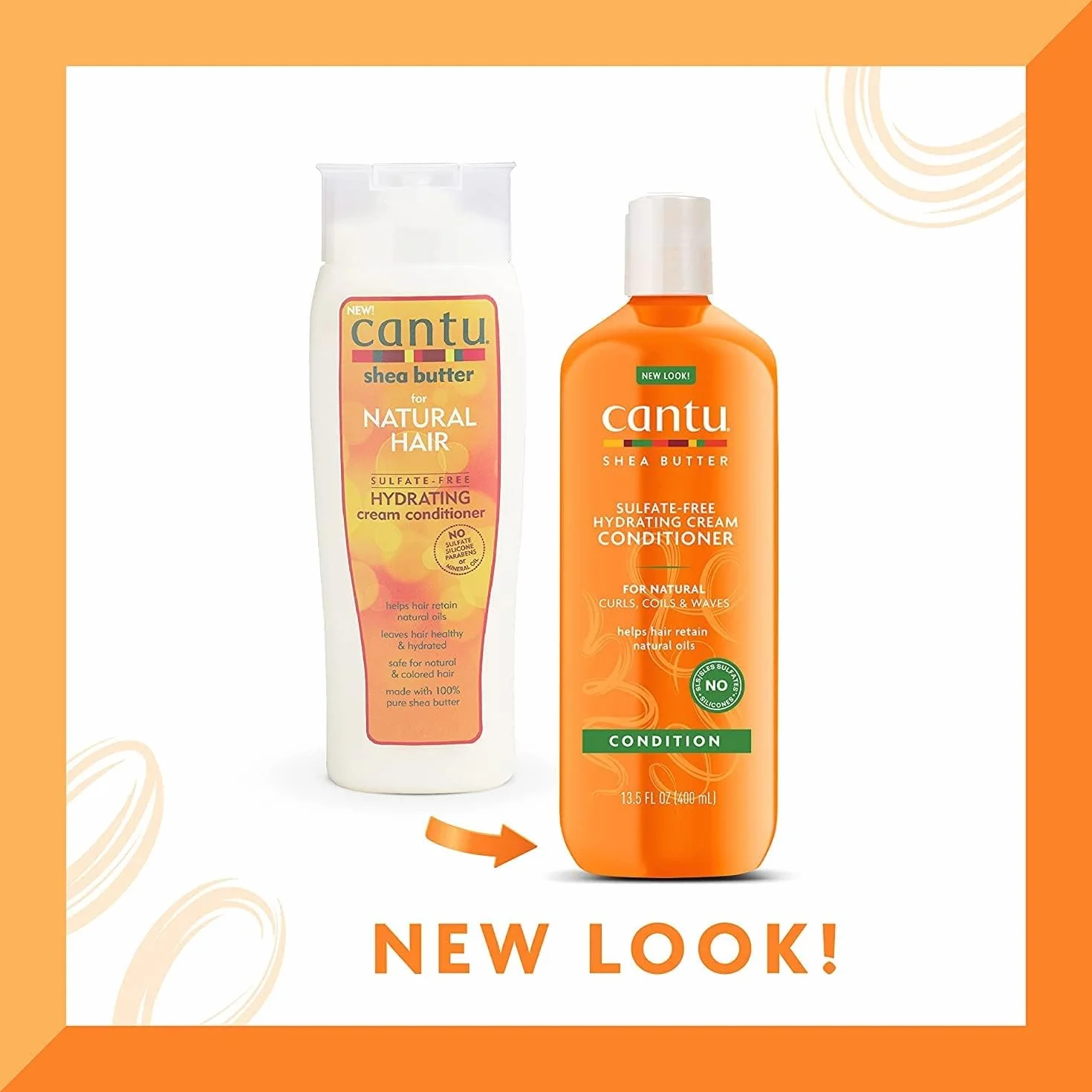 Cantu Shea Butter do włosów naturalnych Szampon i odżywka SULFATE FREE by Cantu