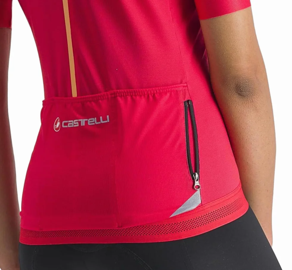 CASTELLI Koszulka Kobiety Wytrzymałość W Jersey