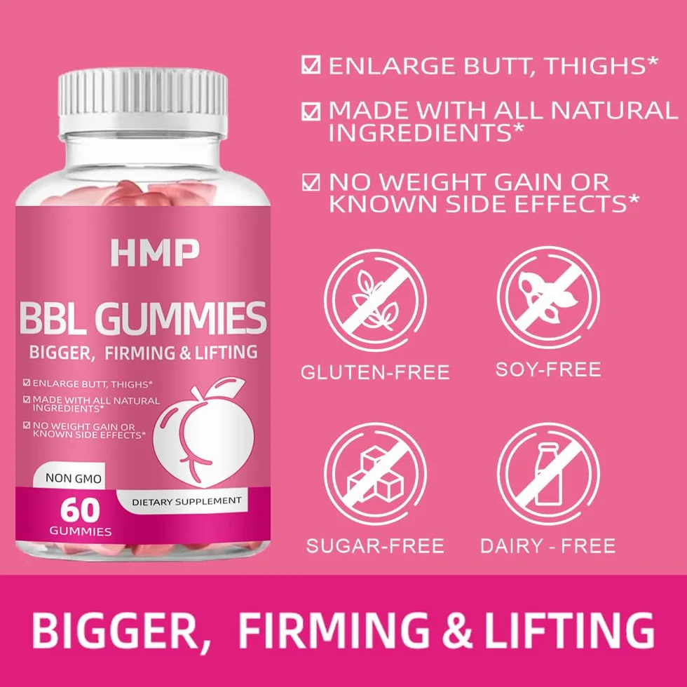 BBL Gummies - rzeźbienie pośladków i bioder