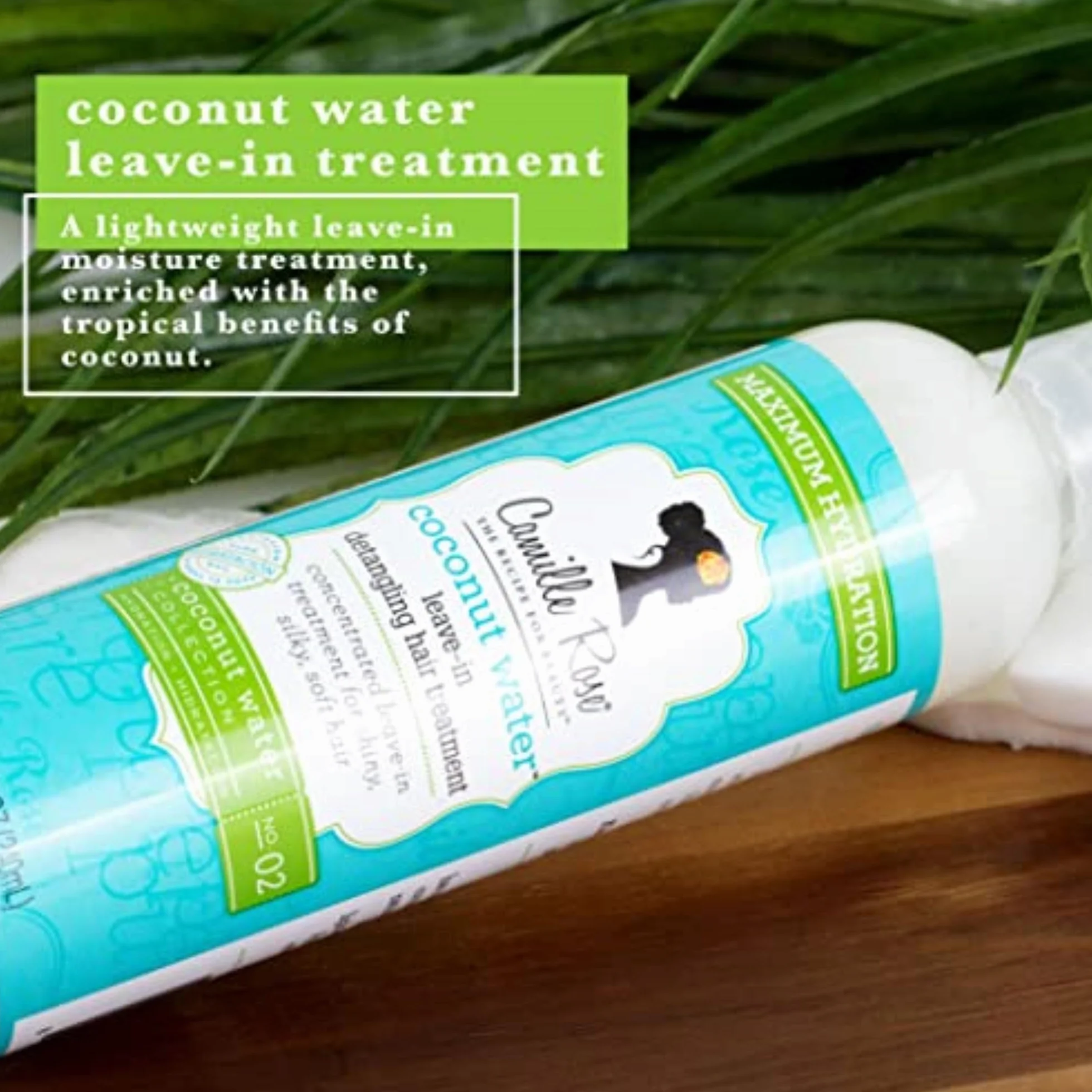 Camille Rose Coconut Water Leave-in Treatment, 8.0 fl. oz.