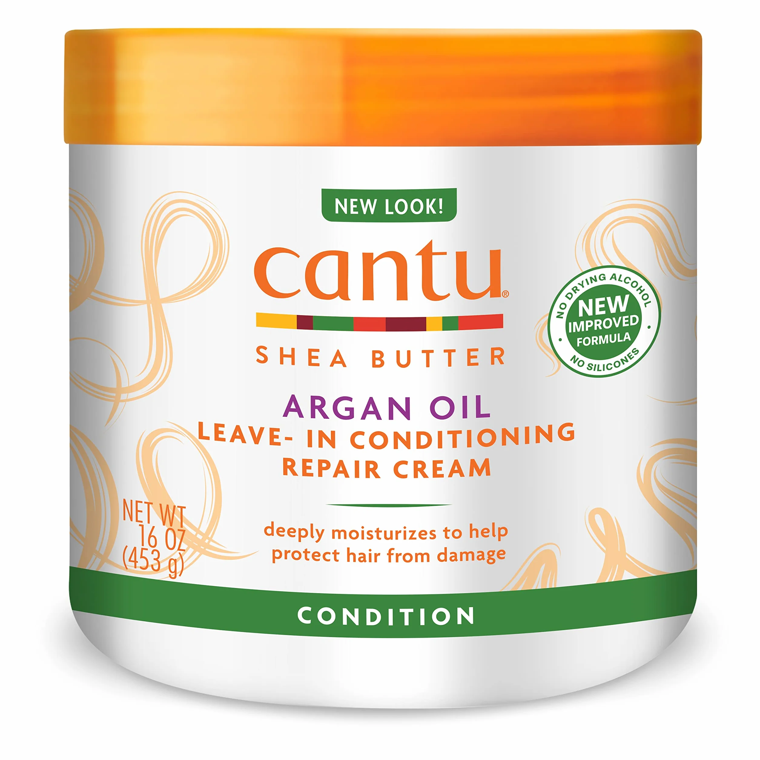 CANTU Odżywczy krem regenerujący bez spłukiwania z olejem arganowym 453 g