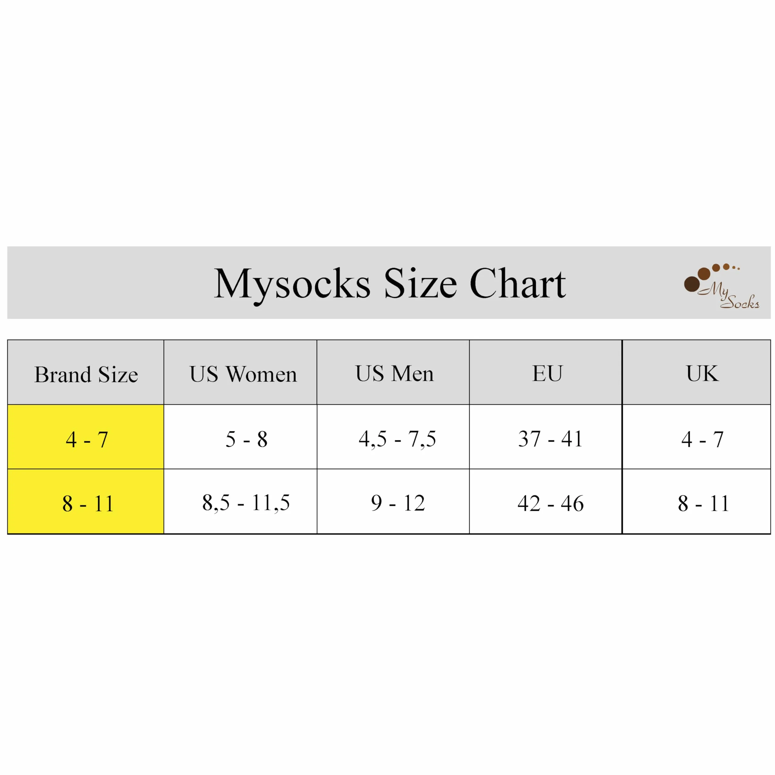 Mysocks Unisex Knee High Plain Socks