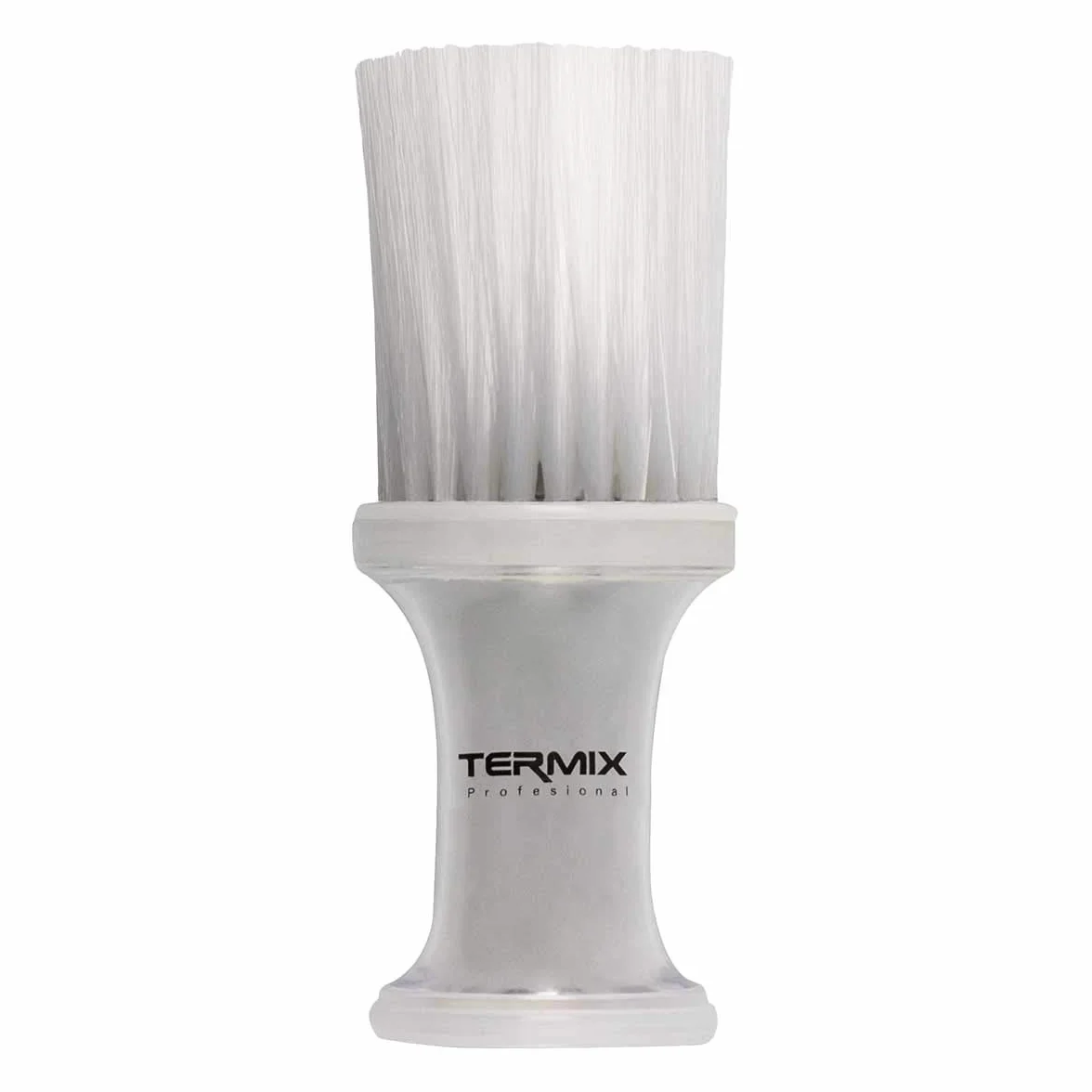 Termix P-002-2TR1 Talcum pędzel do karku z pojemnikiem na puder, przezroczysty