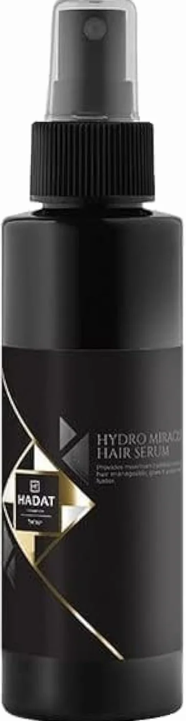 Hadat Cosmetics Hydro Miracle Hair Serum, nawilżające, odżywiające, chroniące włosy i nadające im promienny połysk, idealny dla suchych i zniszczonych włosów