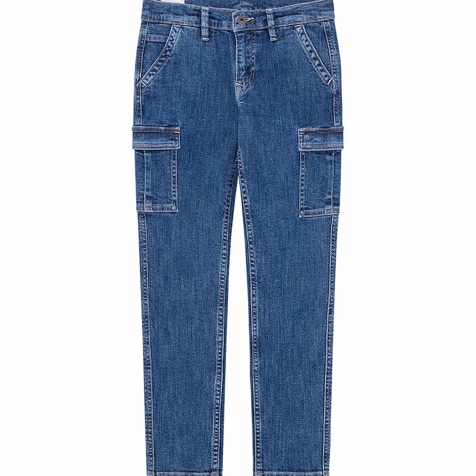 Pepe Jeans Tapered Jeans Cargo Jr - Dżins Chłopcy