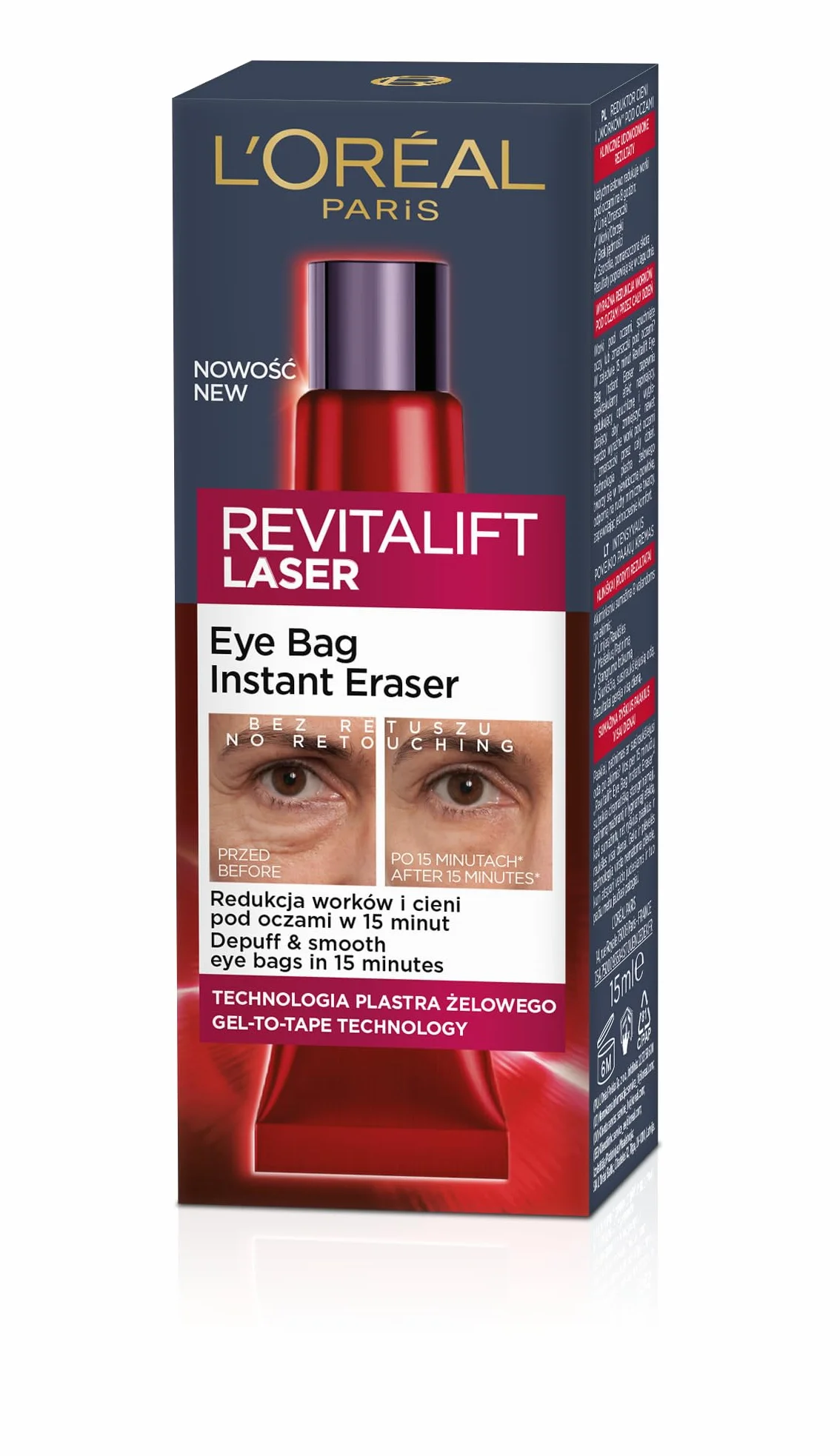L'Oréal Paris Revitalift Laser Eye Bag Instant Eraser 15ml