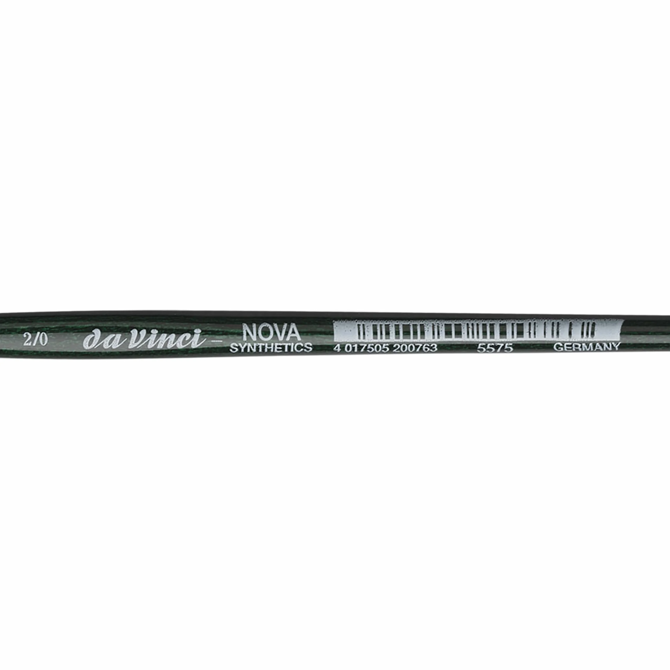 Da Vinci Nova Series 122 pędzel płaski dla fanów malarstwa, wykonany z włosów syntetycznych, rozmiar 0