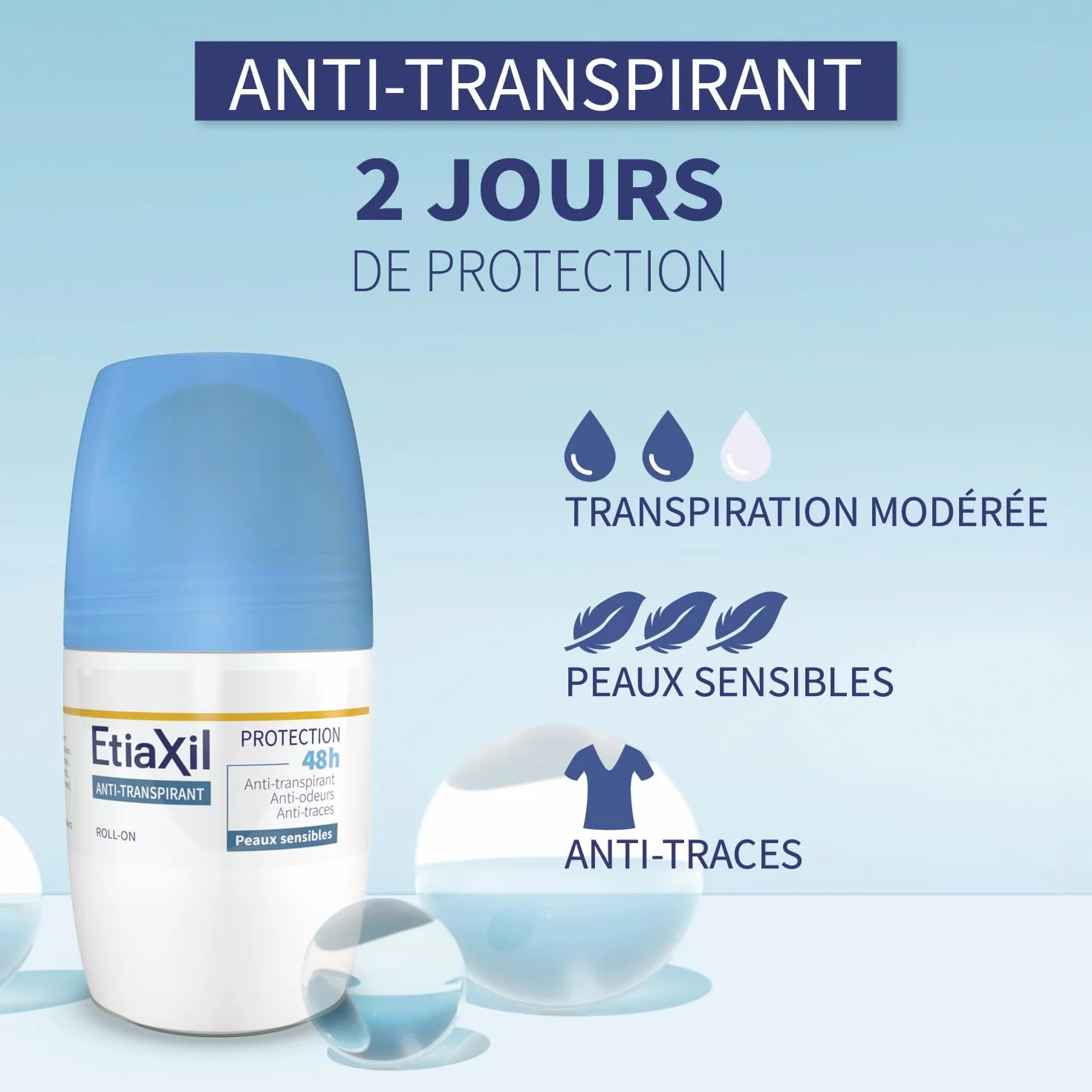 Etiaxil Anti-Transpirant Dezodorant 2 x 50 ml