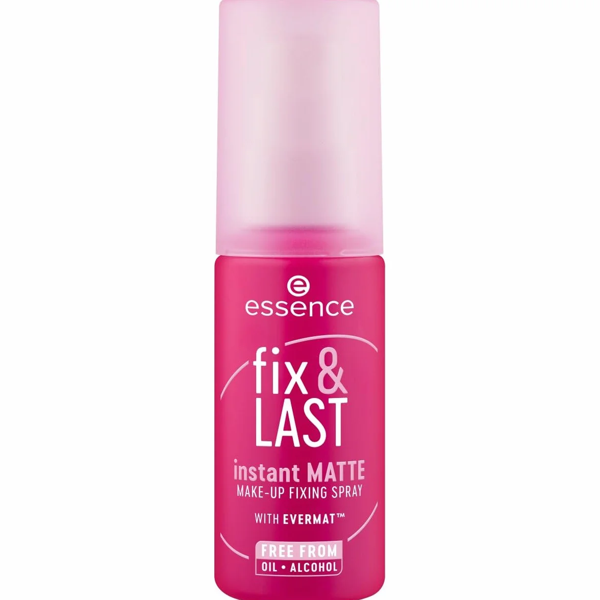 essence Spray utrwalający makijaż fix & LAST instant MATTE MAKE-UP FIXING SPRAY, matujący, ustalający, matowy (50ml)