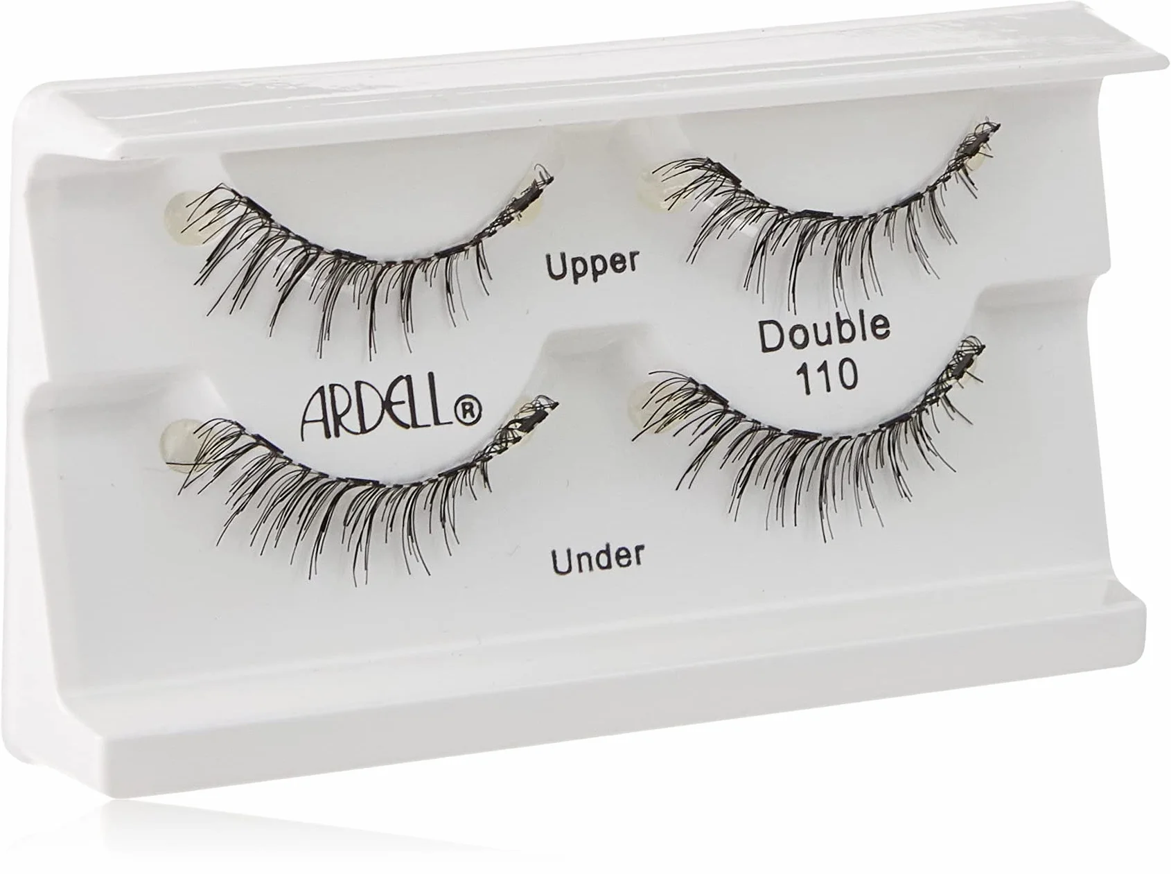 ARDELL Magnetic Lashes Double 110 – magnetyczne rzęsy z prawdziwych włosów, bez kleju, wegańskie, wielokrotnego użytku