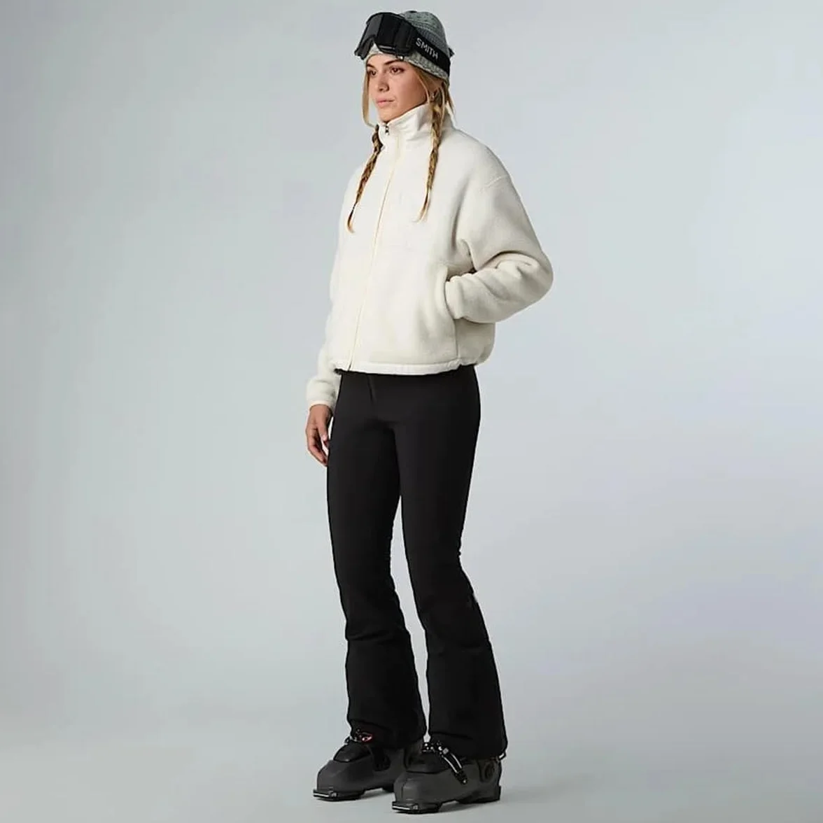The North Face Kobiety Yumiori Off Peak Full Zip Kurtka White Dune S