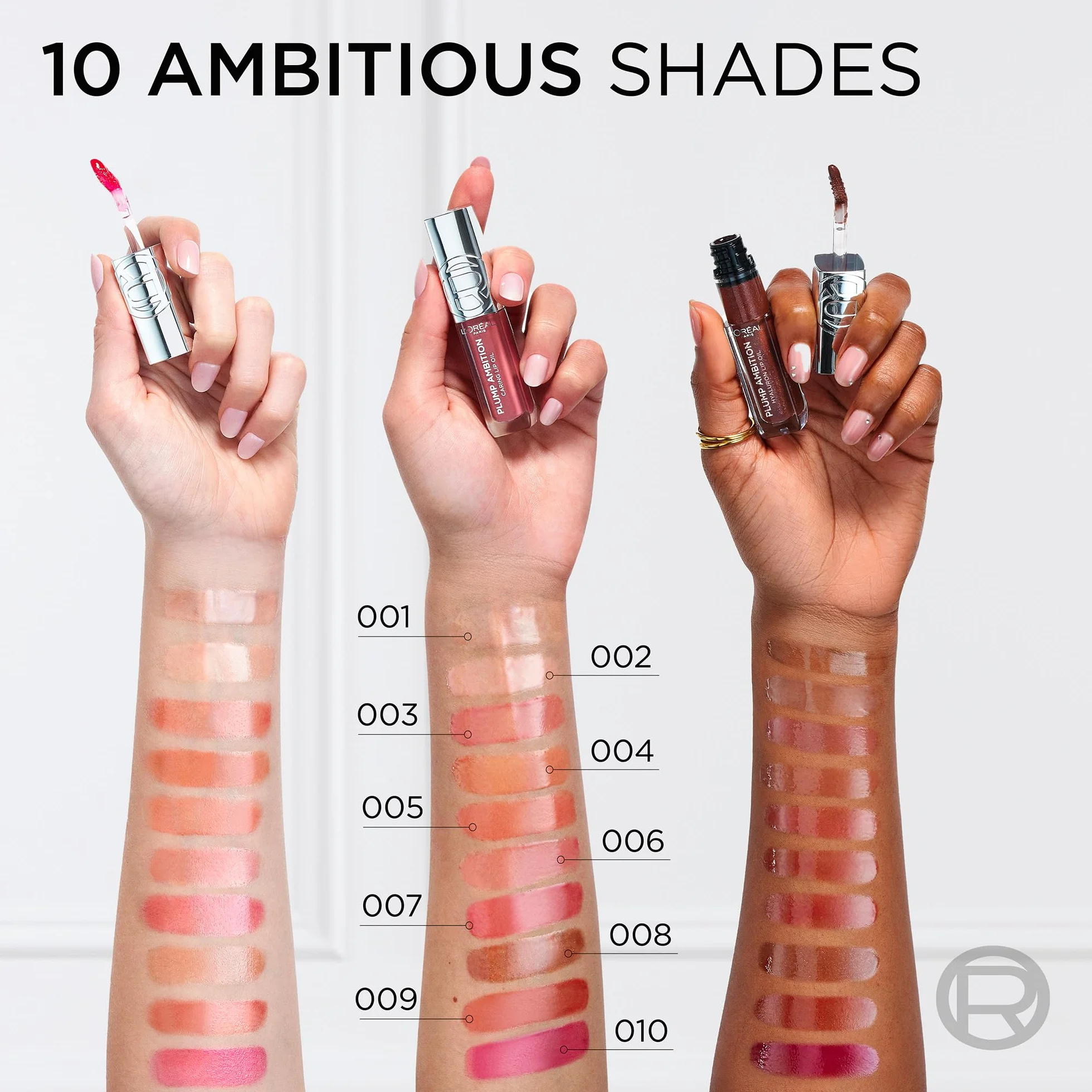 L'Oréal Paris Plump Ambition objętościowy olejek do ust z kwasem hialuronowym 24H Berry Jolie