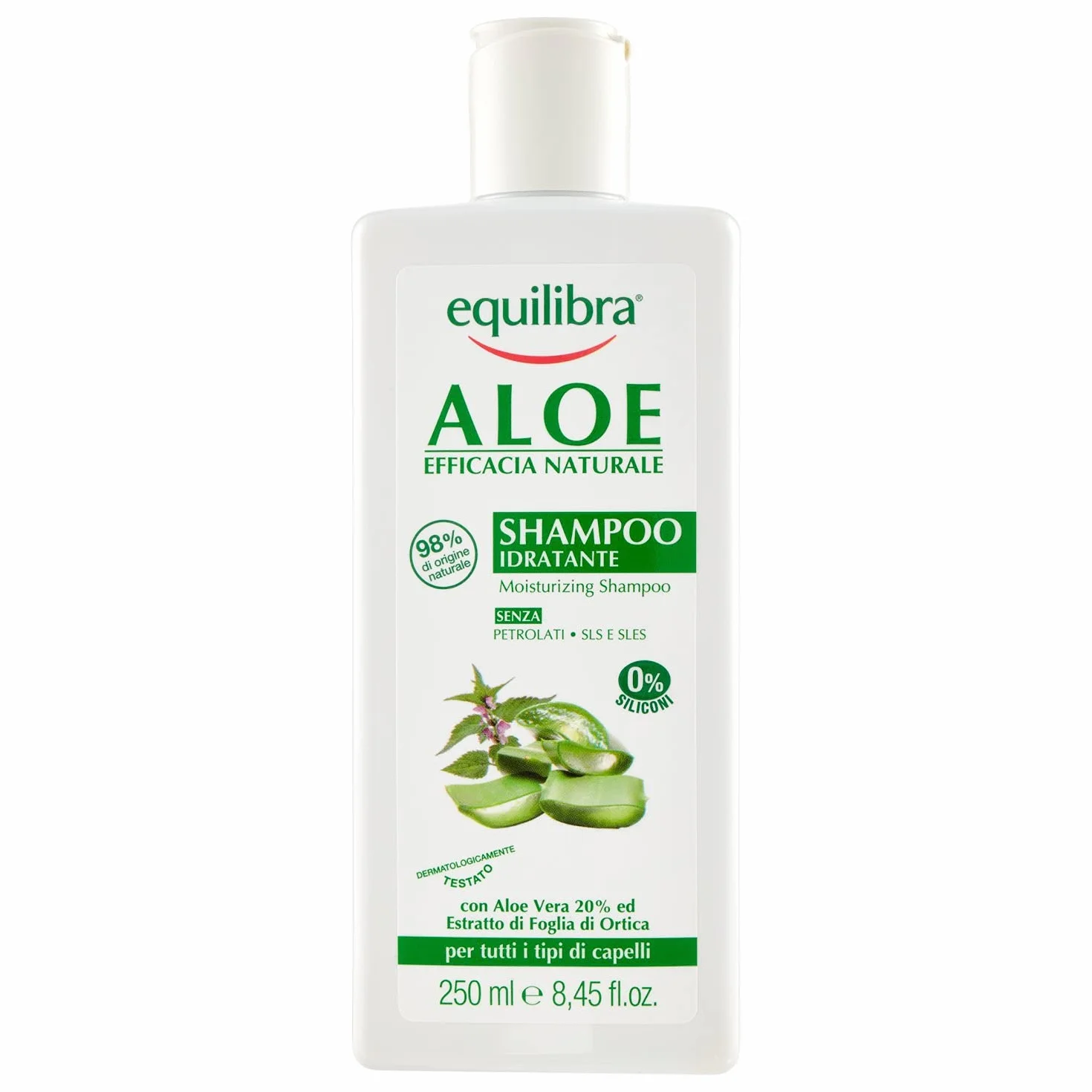 Equilibra Aloe szampon nawilżający, 250 ml