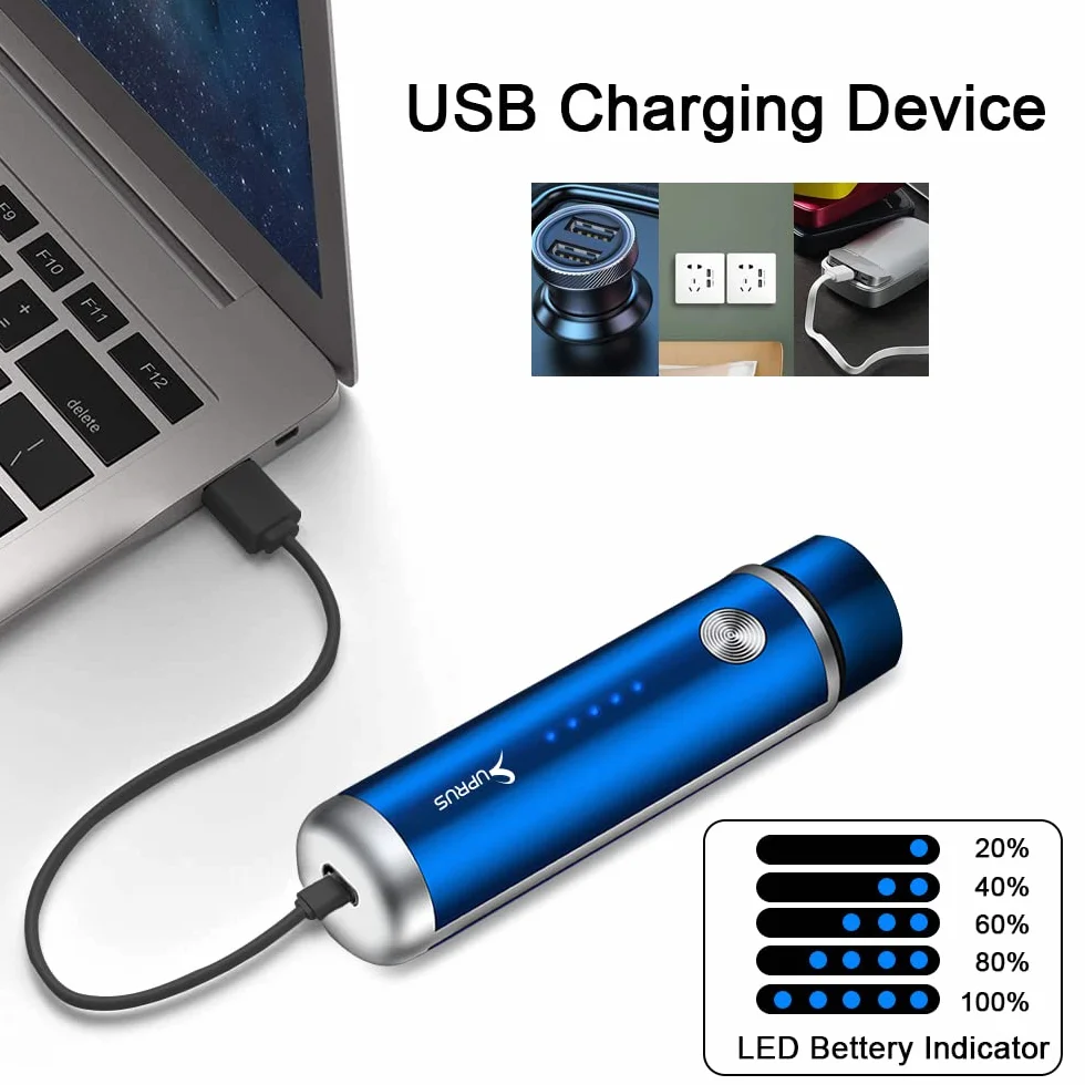 SUPRUS Damska golarka elektryczna z możliwością ponownego ładowania przez USB, do twarzy, brody, wąsów, nóg, pach, bikini, LED, wskaźnik baterii, bezprzewodowy (niebieski)