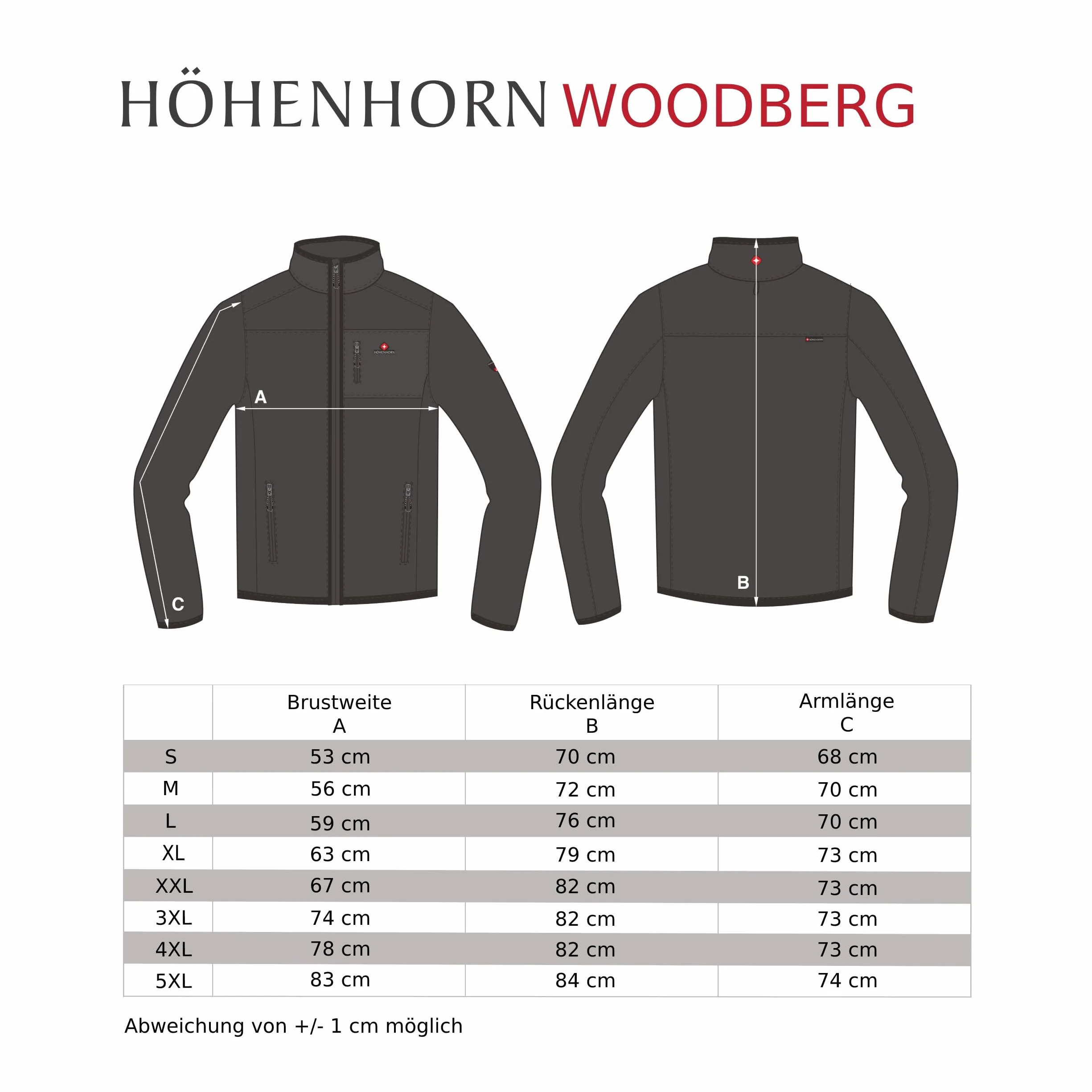 Höhenhorn Woodberg męska bluza z kapturem