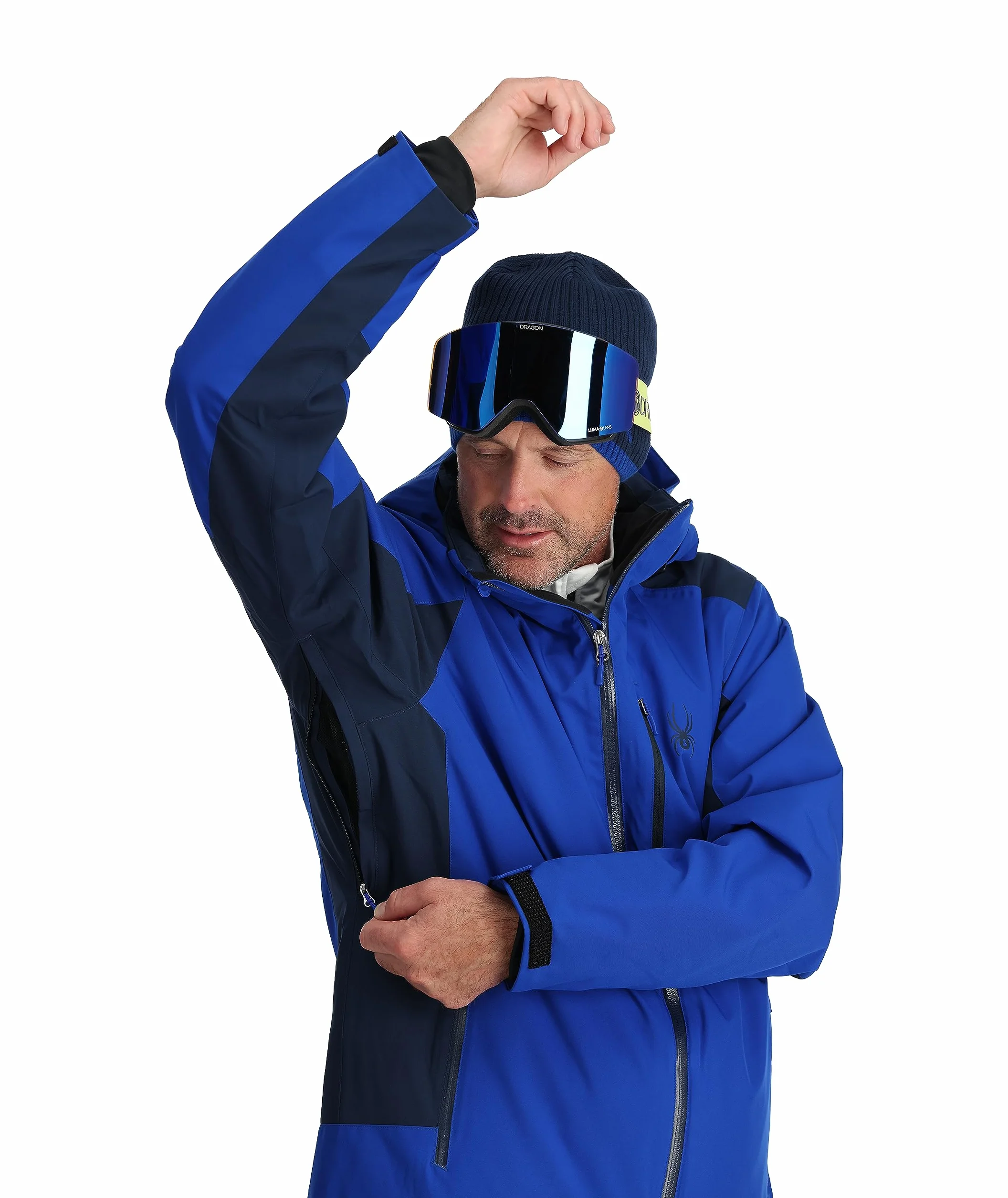 Spyder VERTEX kurtka męska, niebieska (Electric Blue), XXL