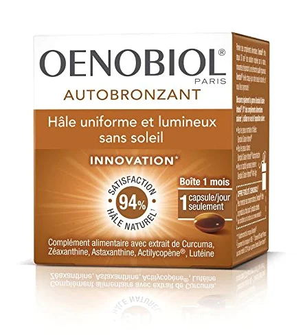 Oenobiol Samoopalacz 30 kapsułek 1 miesiąc