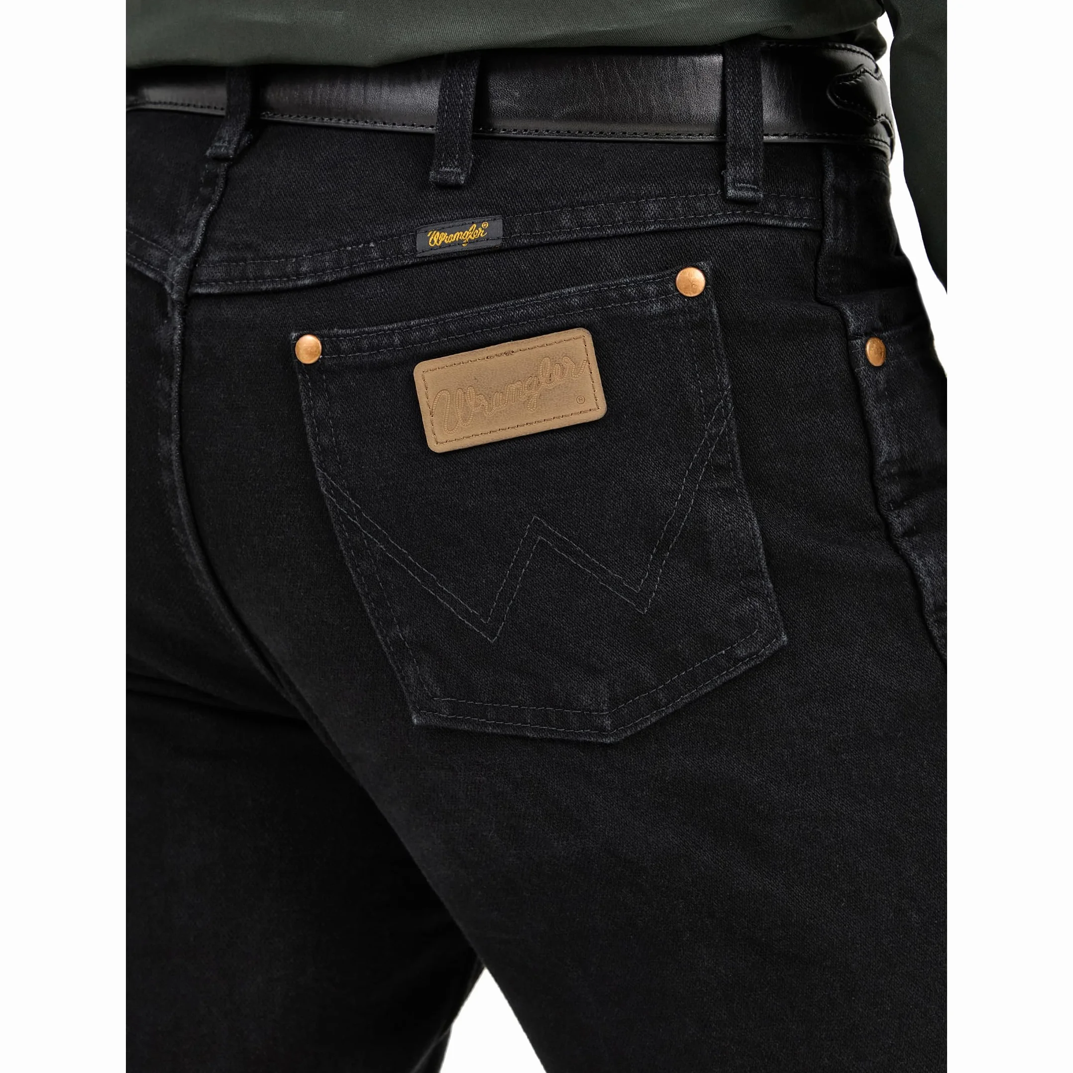 Wrangler Dżinsy Męskie 13MWZ, Oryginalny Krój Regular Bootcut Fit, Prosta Nogawka