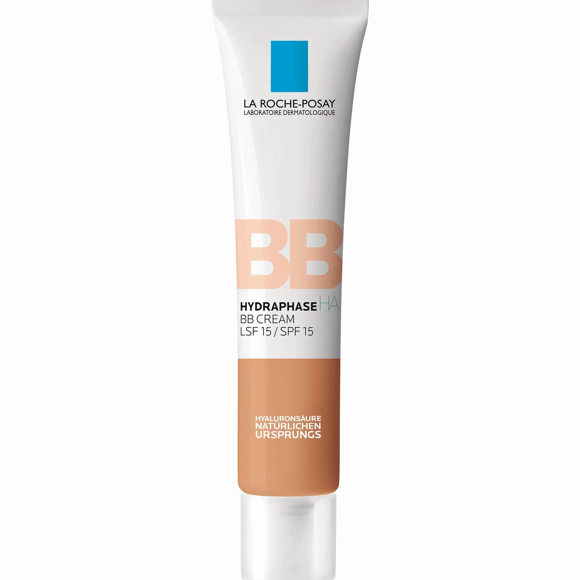 La Roche-Posay Hydraphasa BB Cream SPF15 Średni 40 ml nawilżający z kwasem hialuronowym