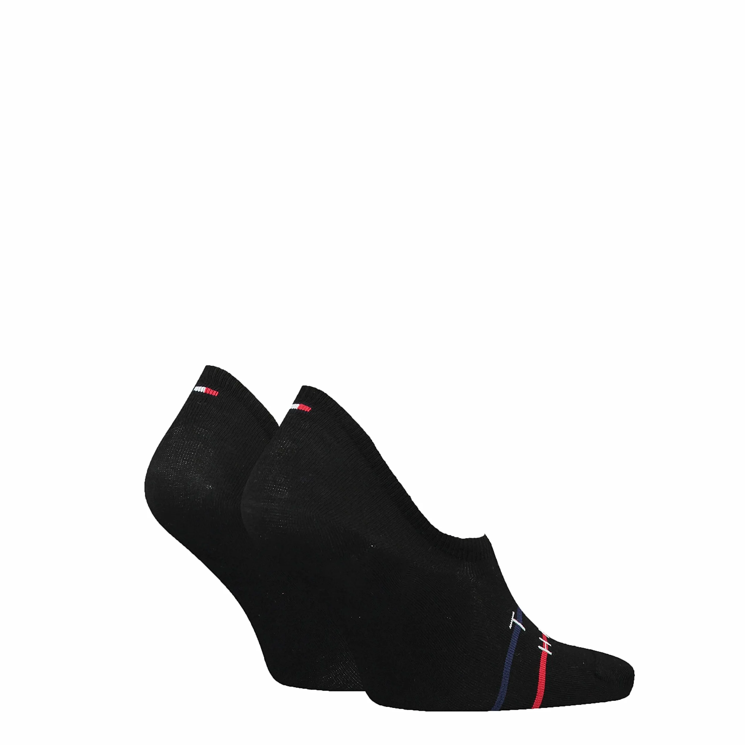 Tommy Hilfiger Męskie stopki TH Men 2P CF2Y, czarne, 43/46, czarny, 43-46 EU