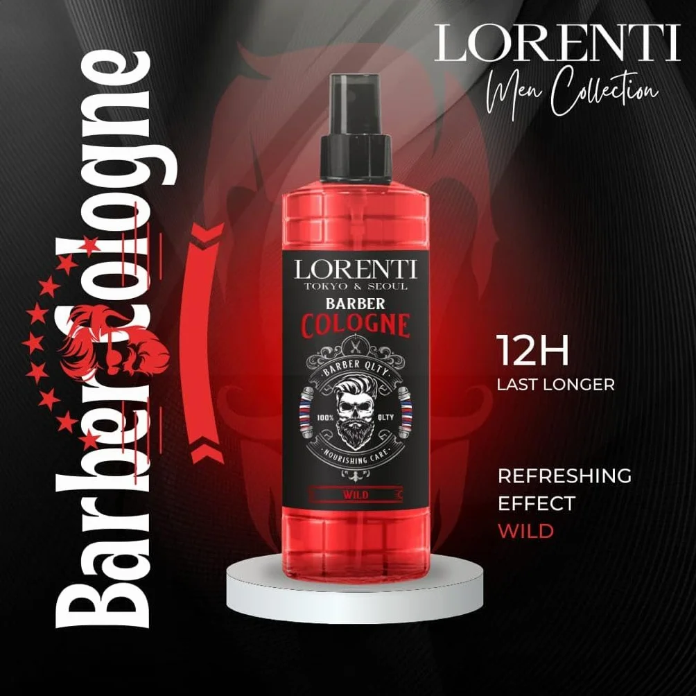 LORENTI TOKYO & SEOUL Woda kolońska 400 ml WILD spray po goleniu dla mężczyzn EDC