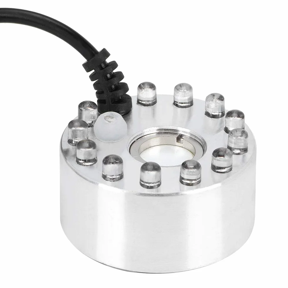 Fontanna na biurko, wewnętrzna fontanna na biurko Wodospad LED Fontanna na biurko ze zmianą koloru do dekoracji biurka Symulacja Rockery Humidifier Decor (EU 220V)