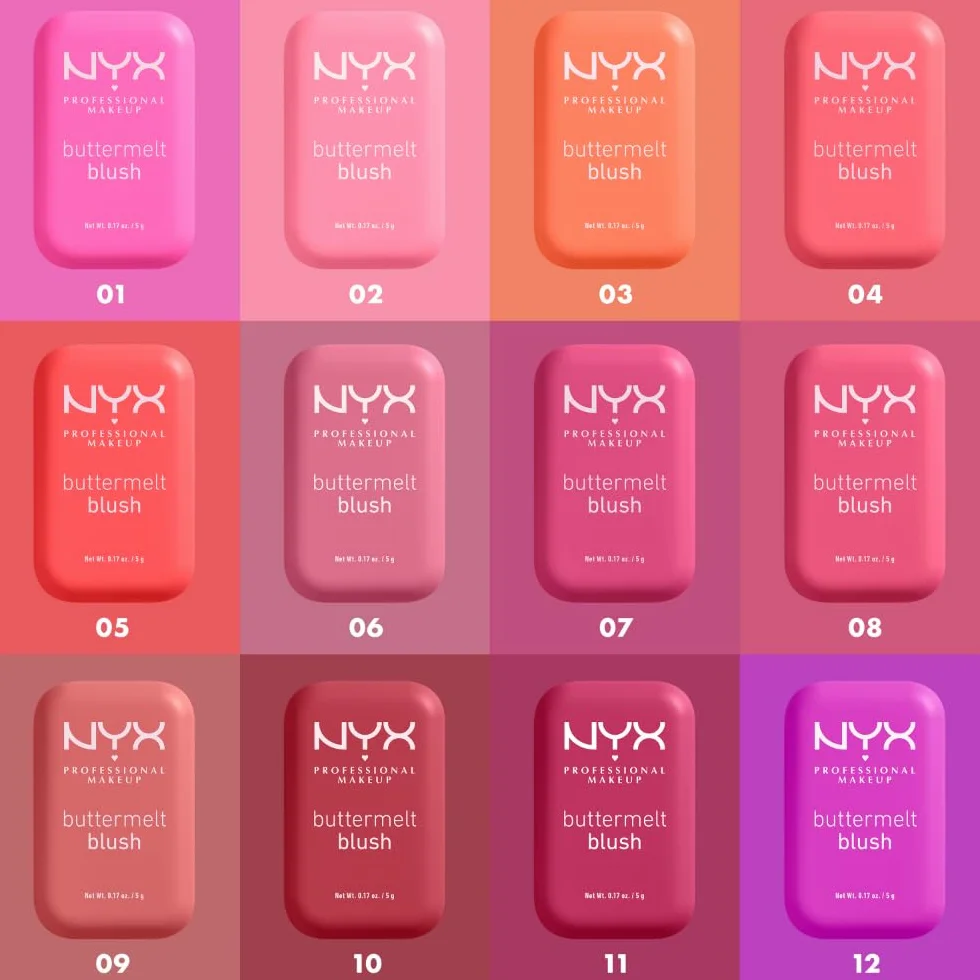 NYX PROFESSIONAL MAKEUP Rumieniec w proszku odcień Dla Butta wegańska formuła